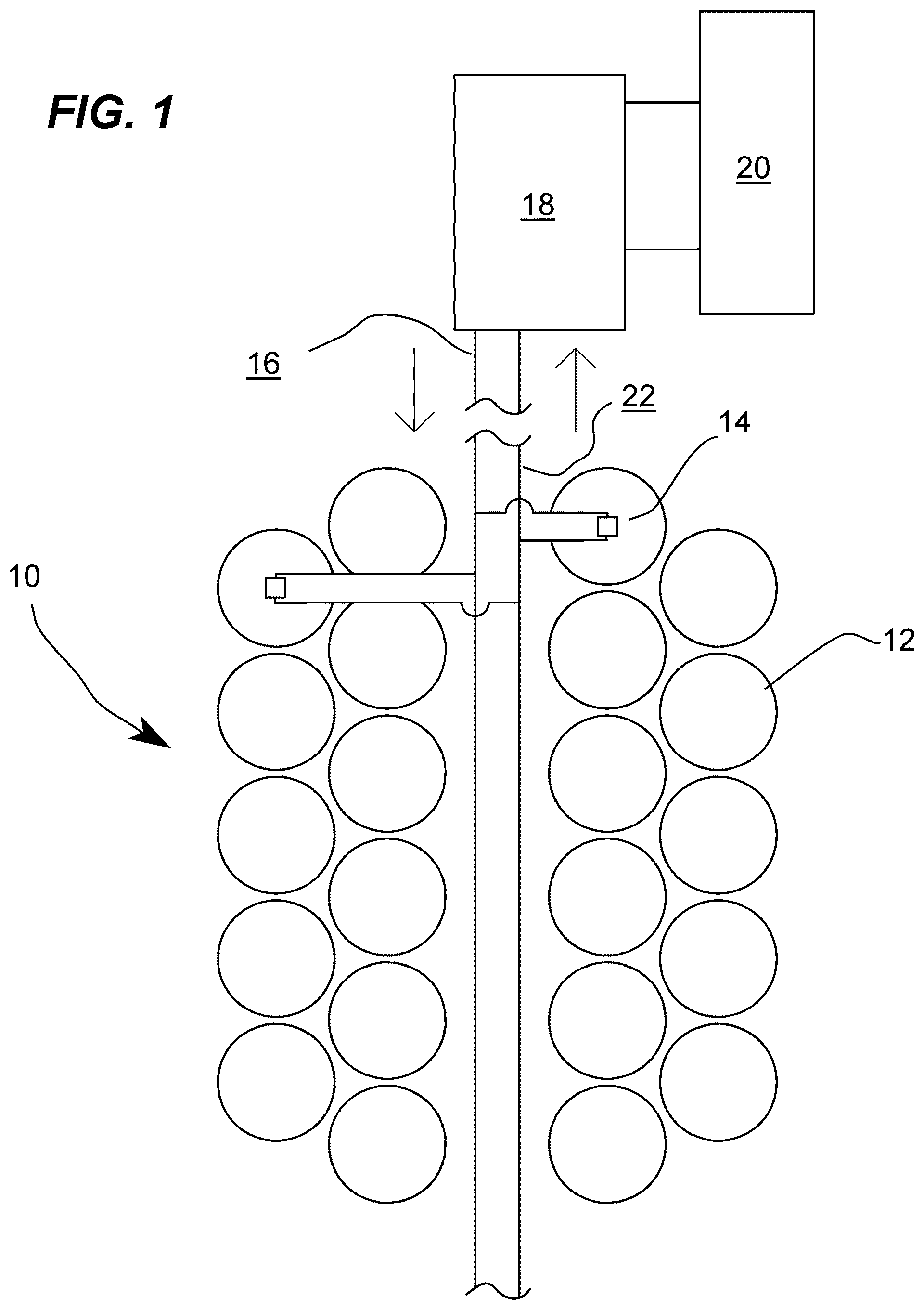 Patent US12366383 Figure 1 – Solar evaporator for a parabolic solar collector using heat pump