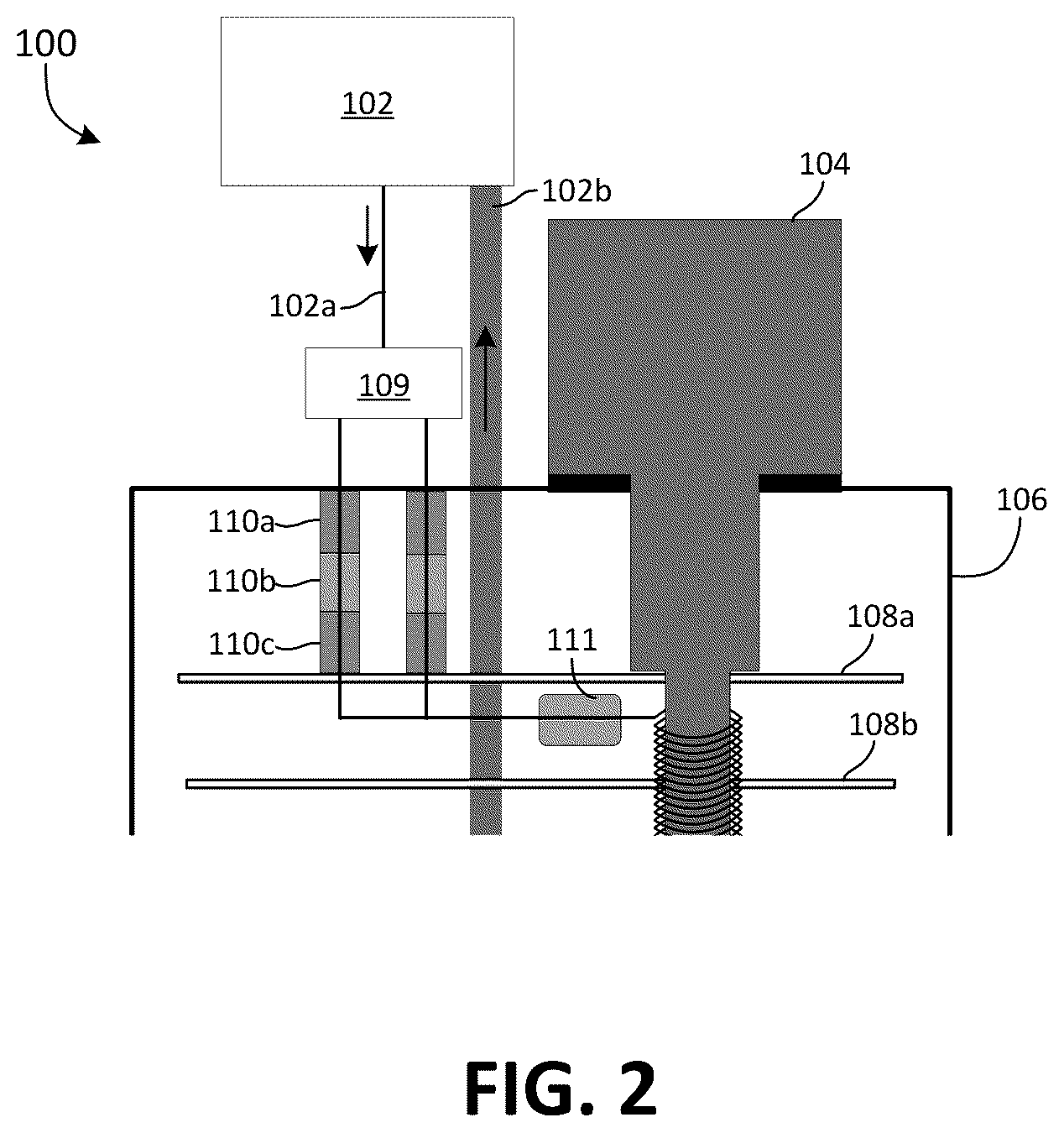Patent US12366387 Figure 2 – Integrated dilution refrigerators