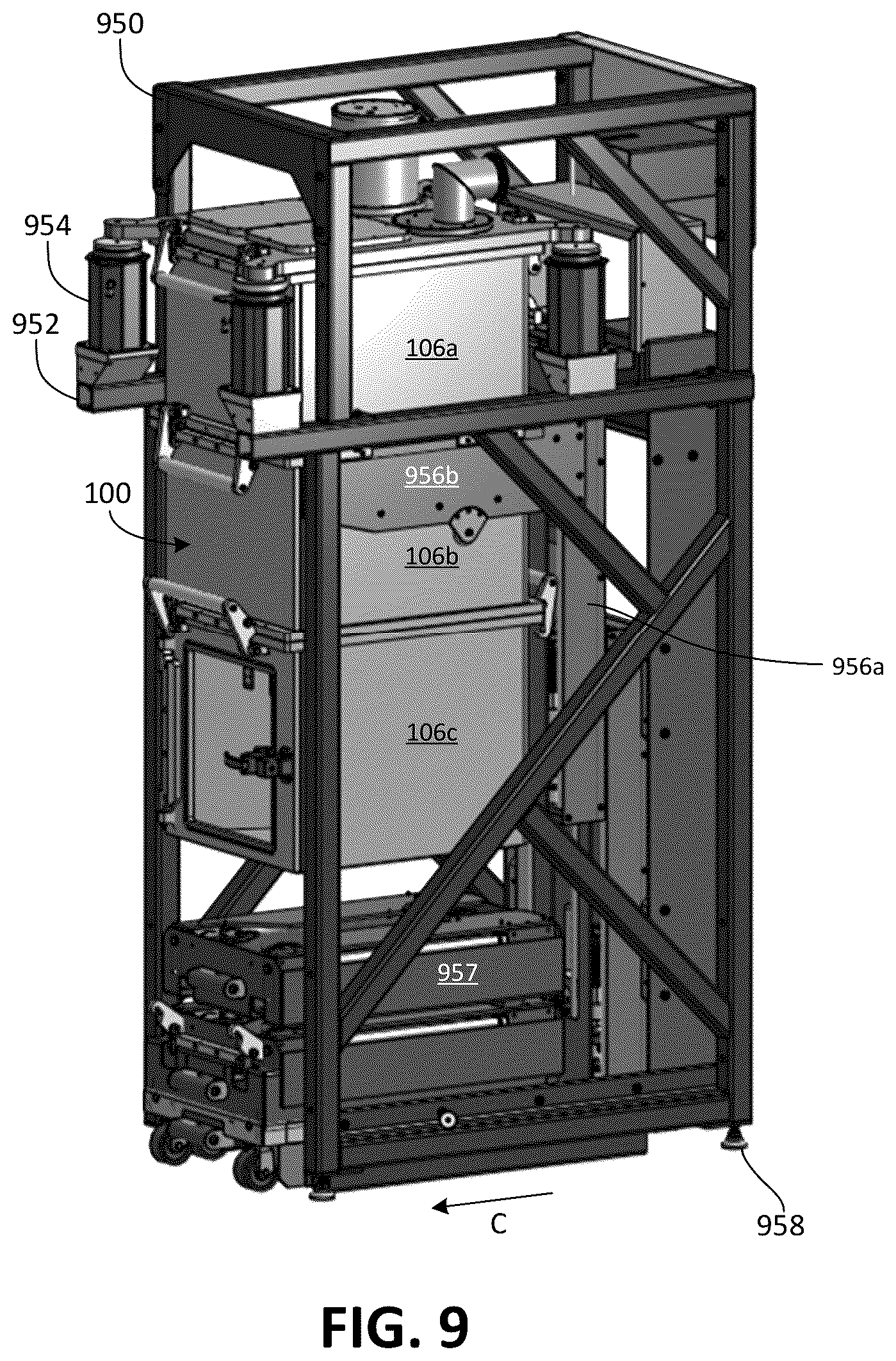 Patent US12366387 Figure 16 – Integrated dilution refrigerators