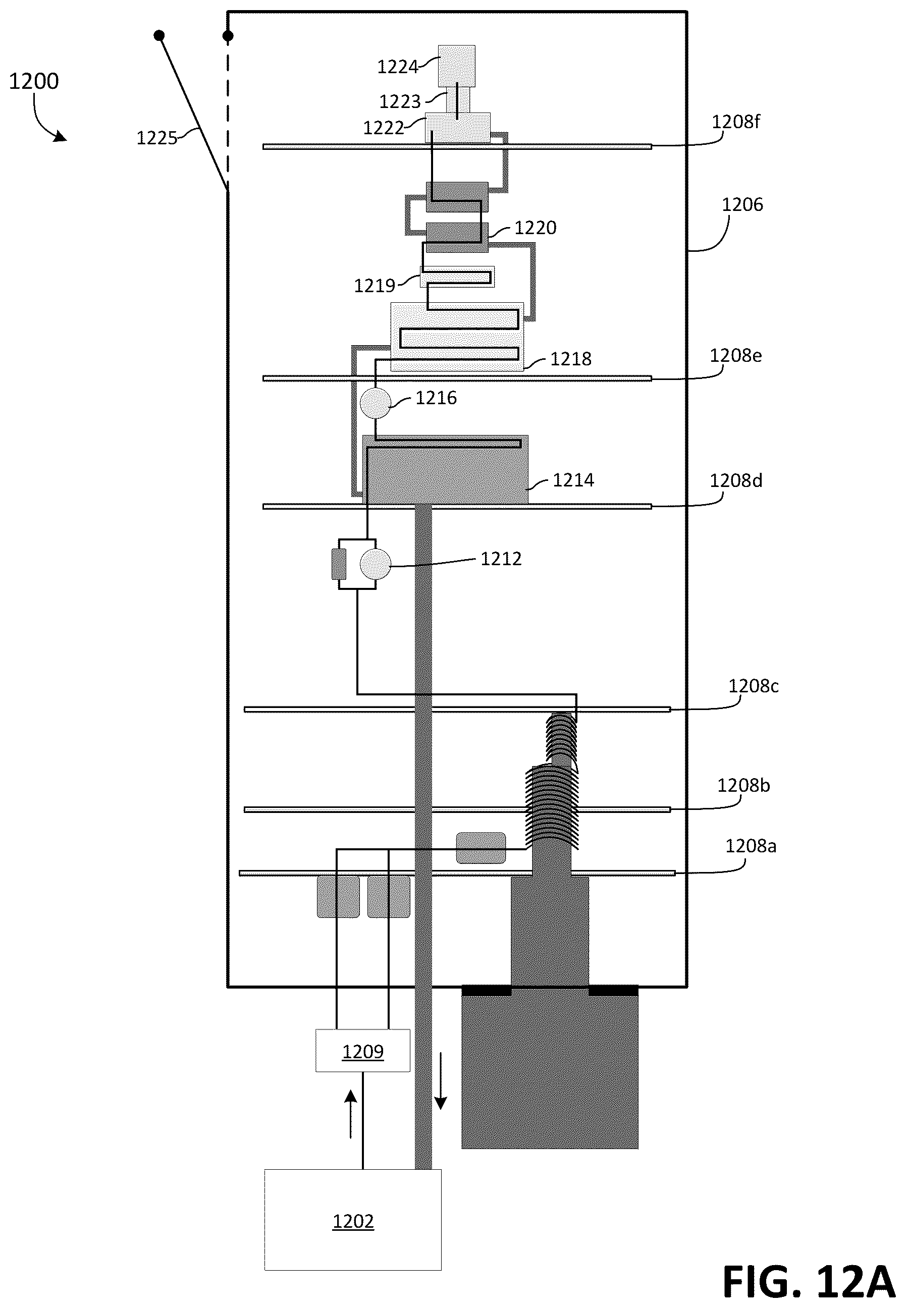 Patent US12366387 Figure 20 – Integrated dilution refrigerators