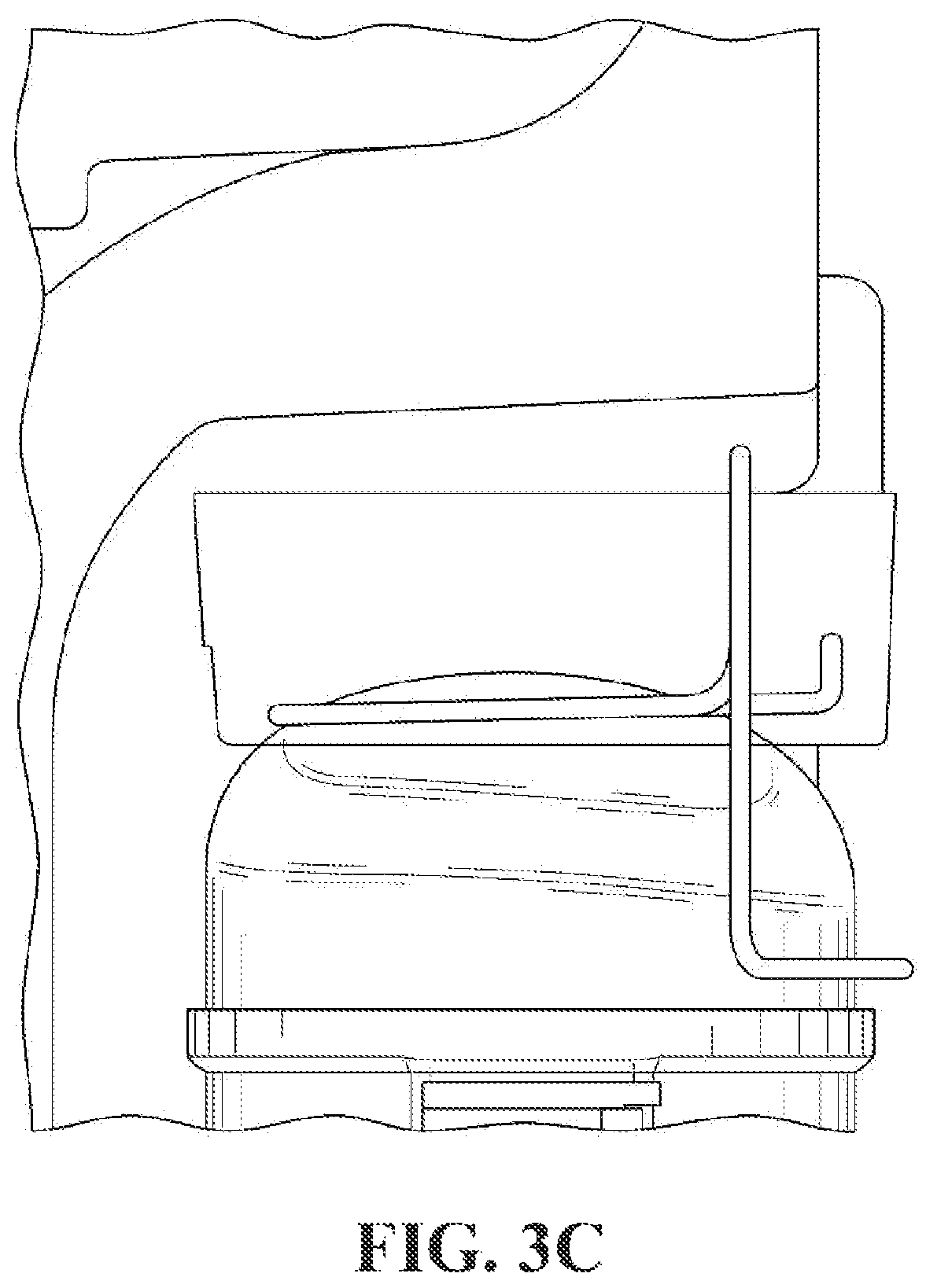 Patent US12366391 Figure 3 – Refrigerator appliance with flexible pre-condenser coil