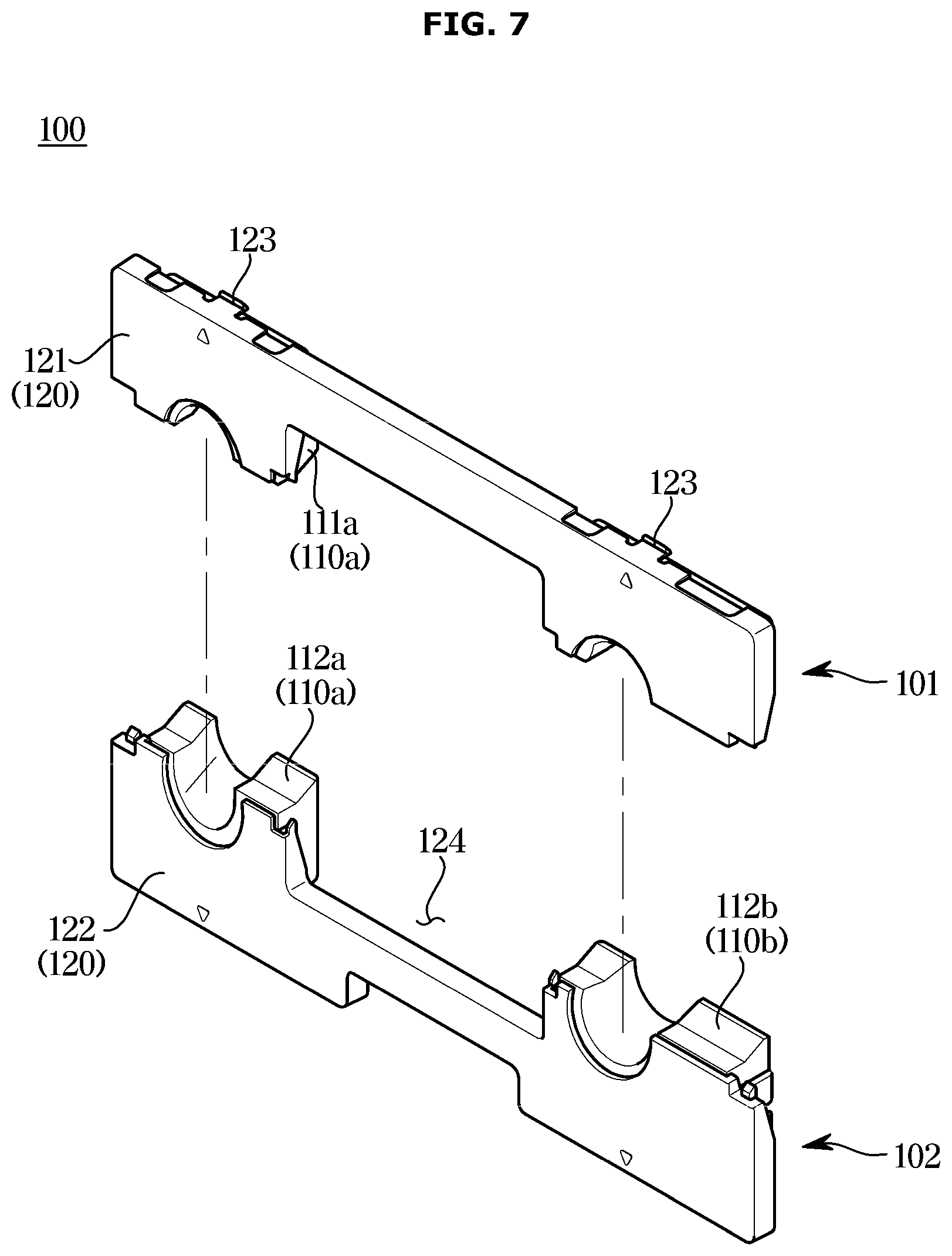 Patent US12366396 Figure 7 – Refrigerator