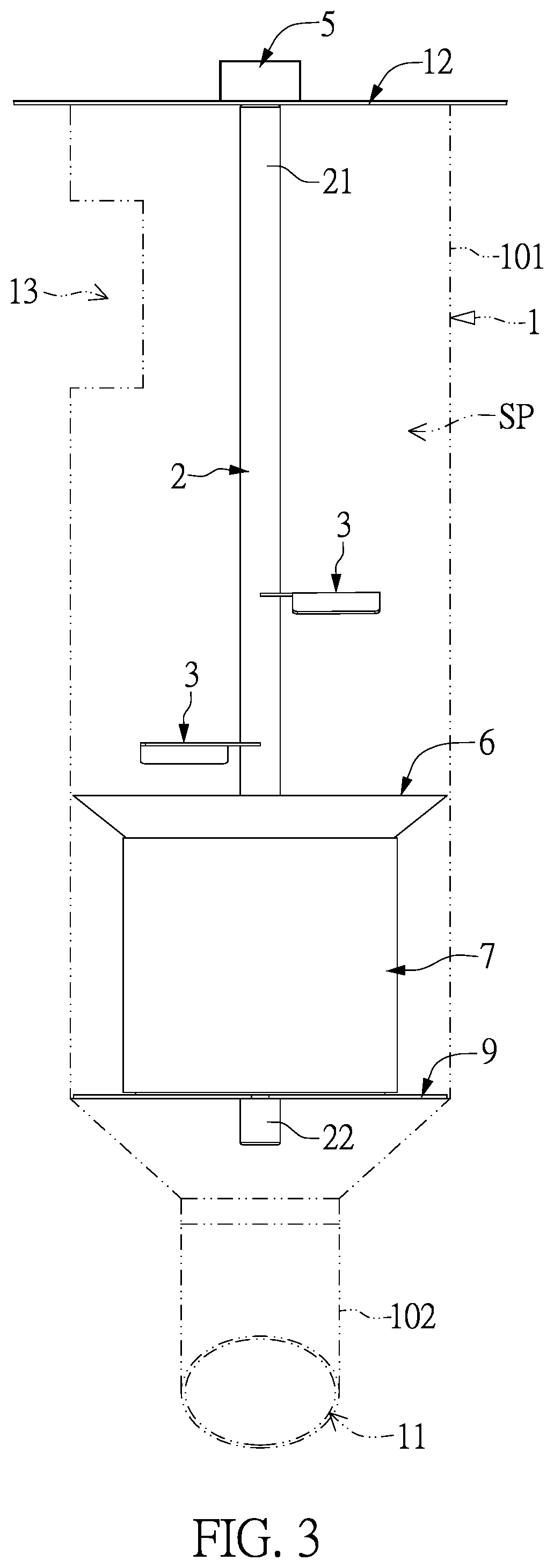 Patent US12366398 Figure 3 – Intelligent ice supply device and apparatus having the intelligent ice supply device