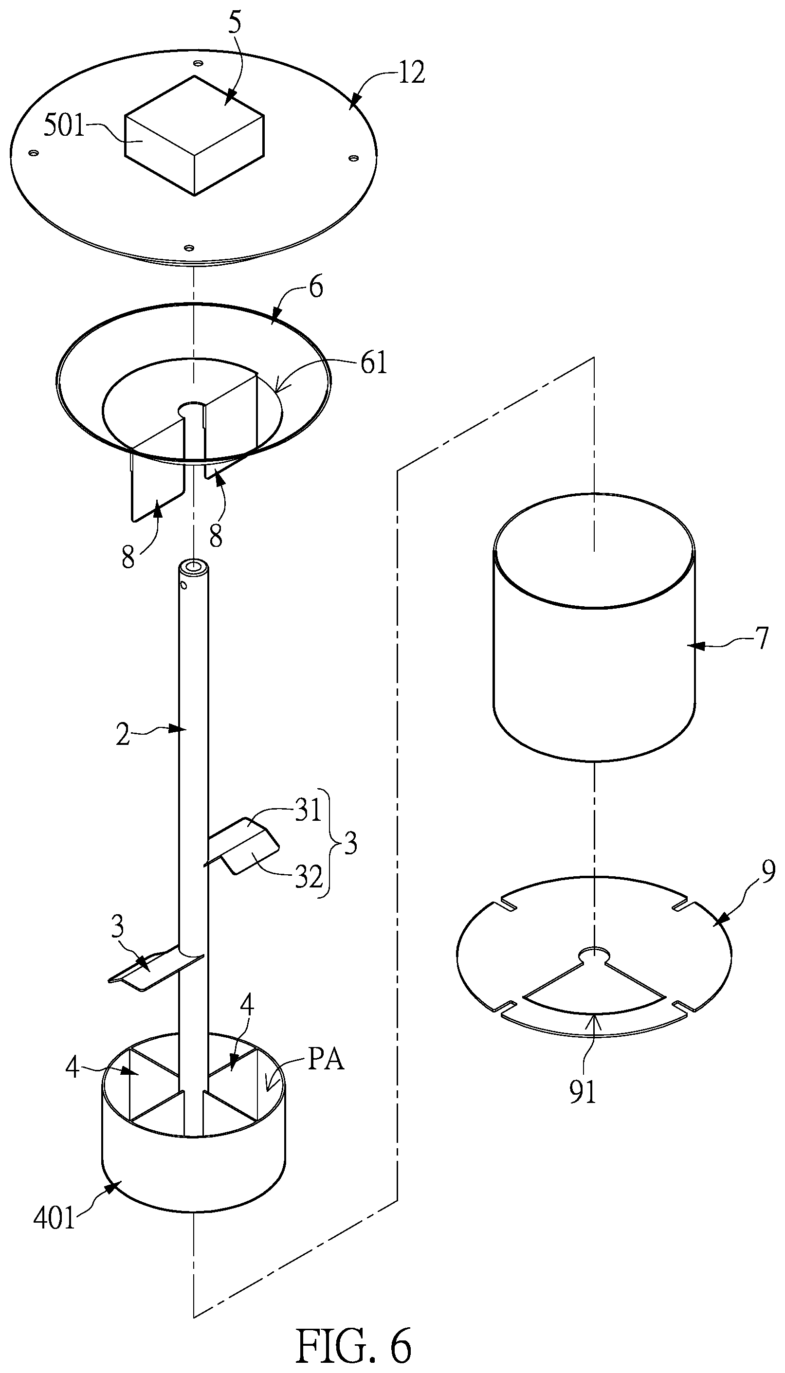 Patent US12366398 Figure 6 – Intelligent ice supply device and apparatus having the intelligent ice supply device
