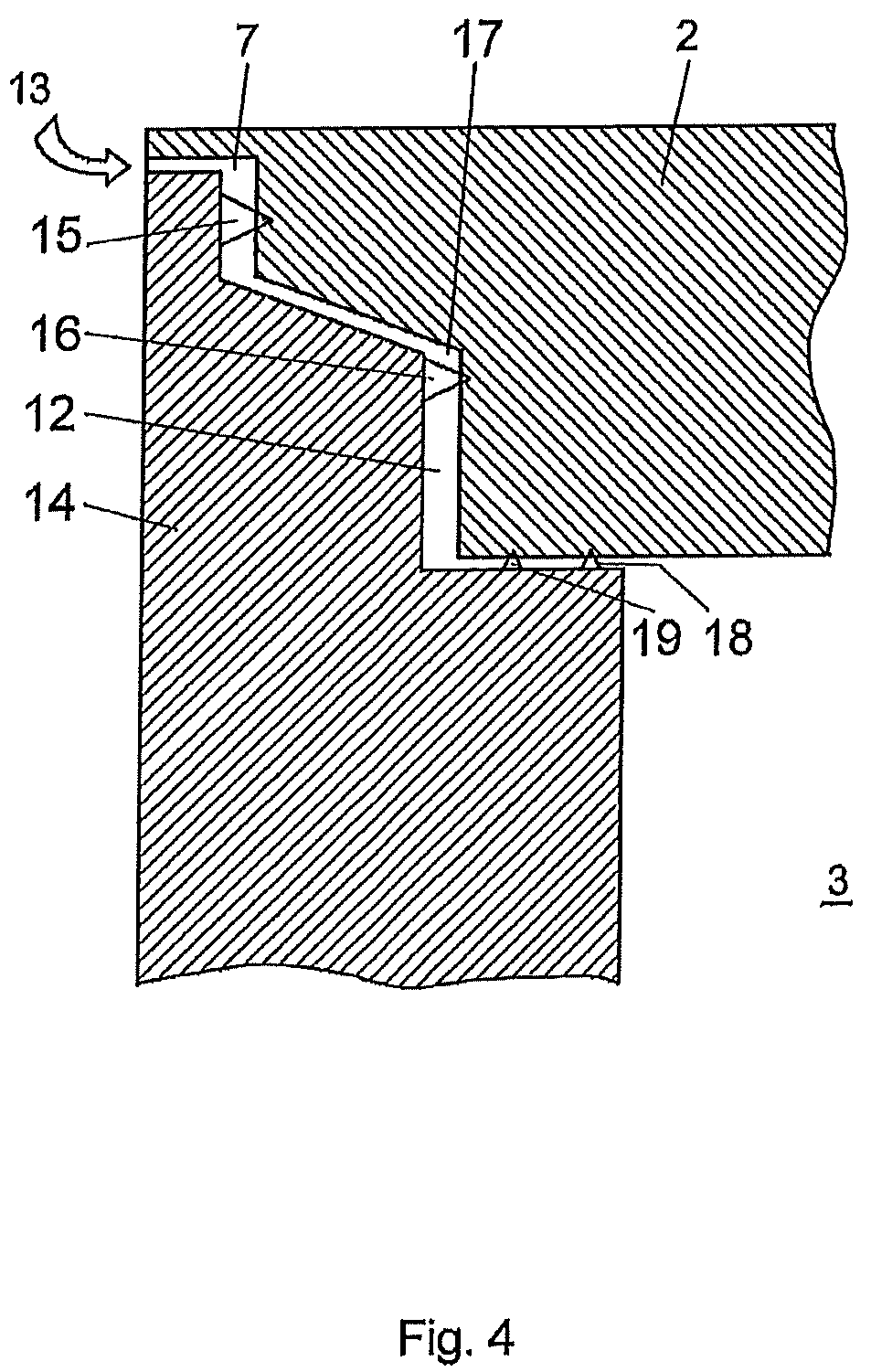 Patent US12366401 Figure 4 – Transport container