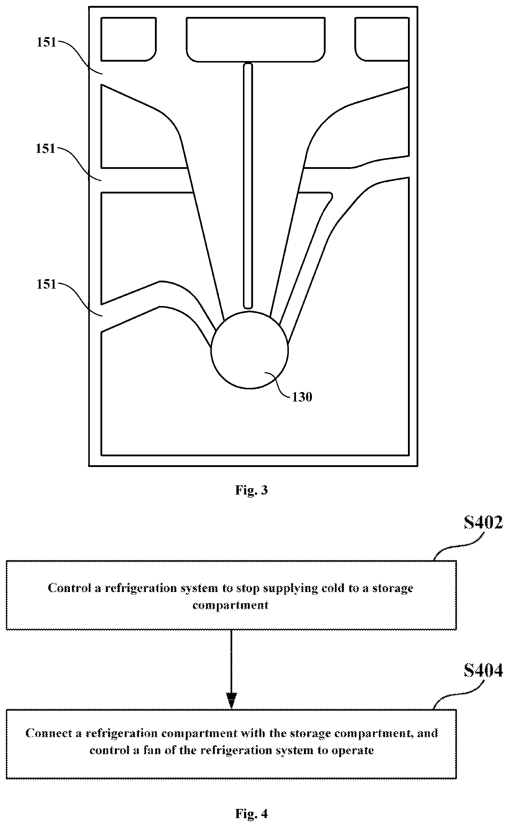Patent US12366402 Figure 3 – Control method for refrigerating and freezing device, and refrigerating and freezing device