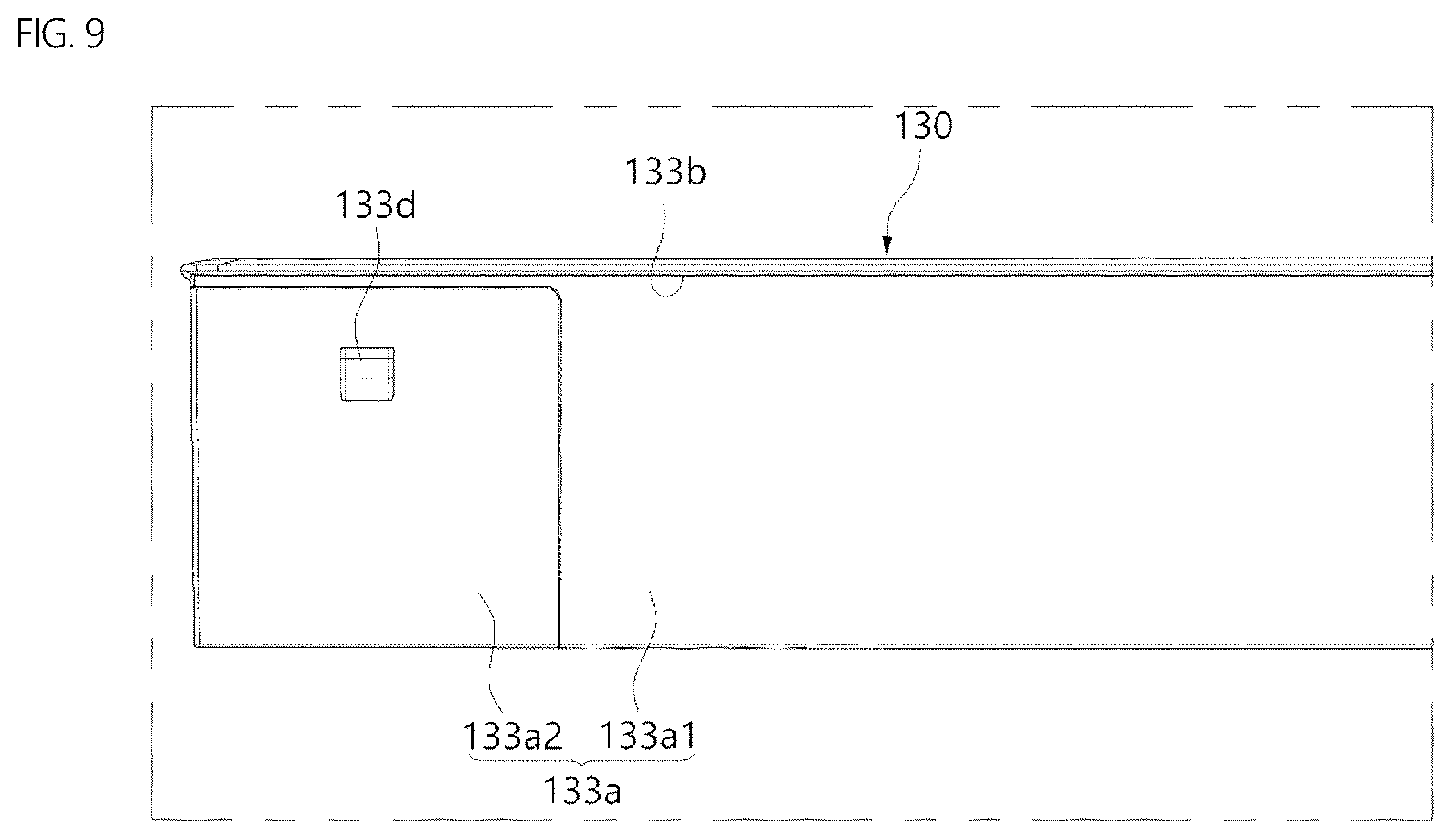 Patent US12366403 Figure 9 – Refrigerator