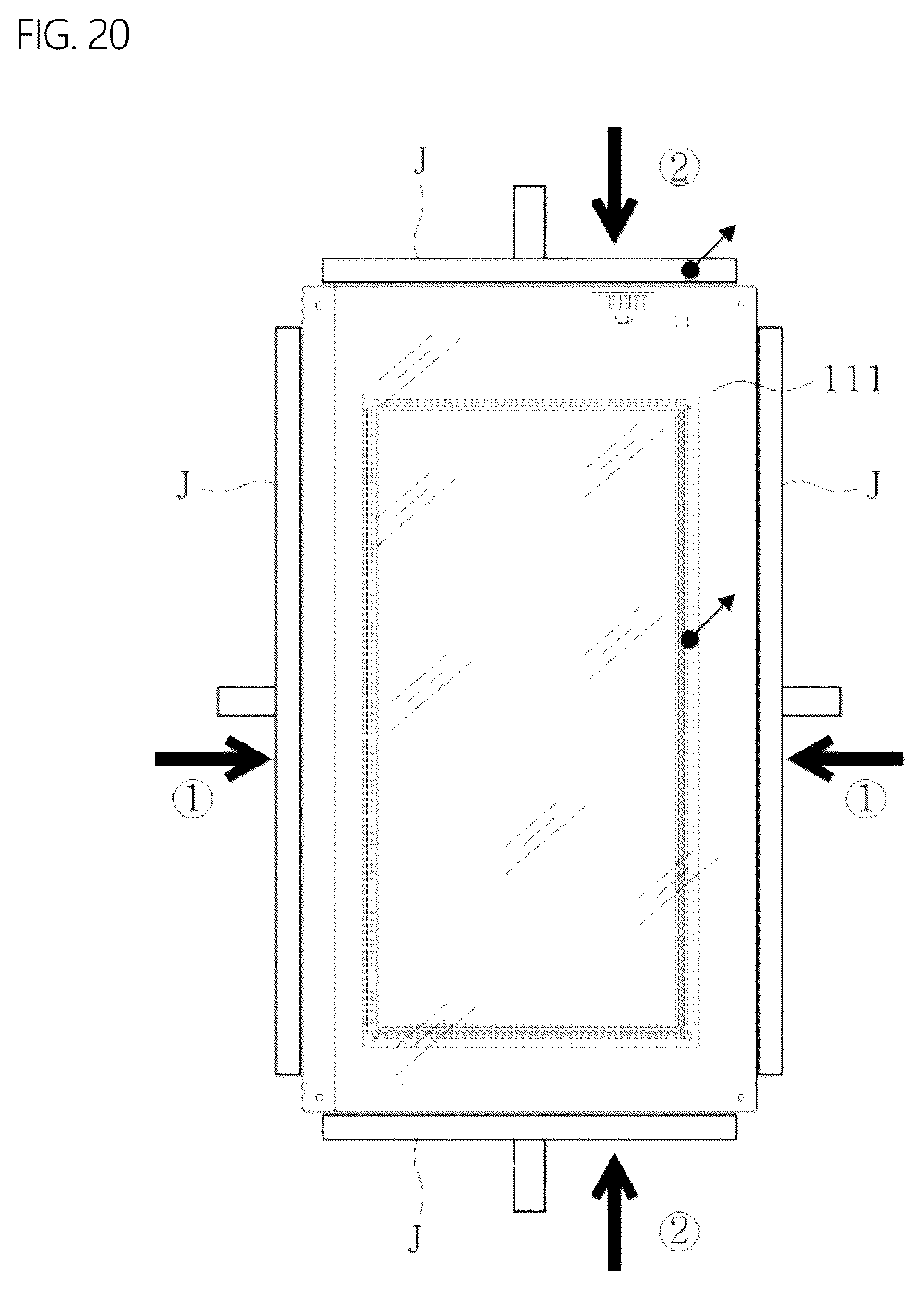 Patent US12366403 Figure 20 – Refrigerator