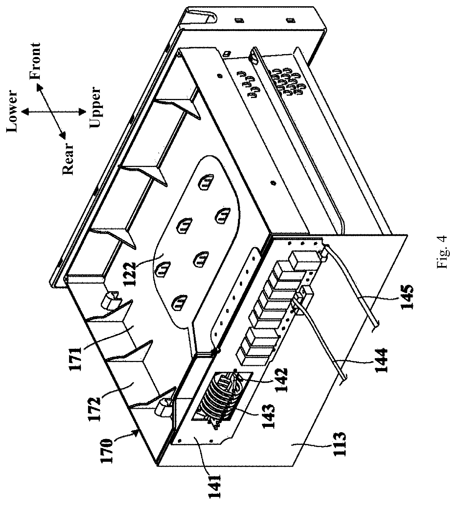 Patent US12366404 Figure 3 – Heating device and refrigerator