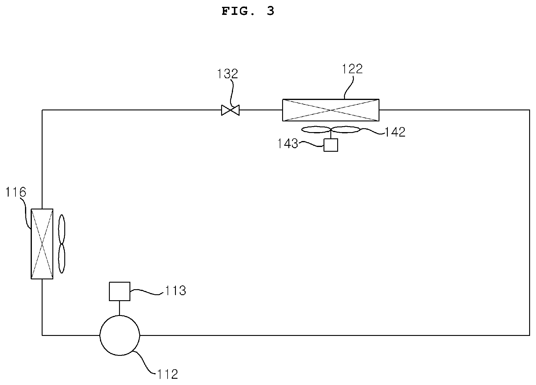 Patent US12366406 Figure 3 – Refrigerator