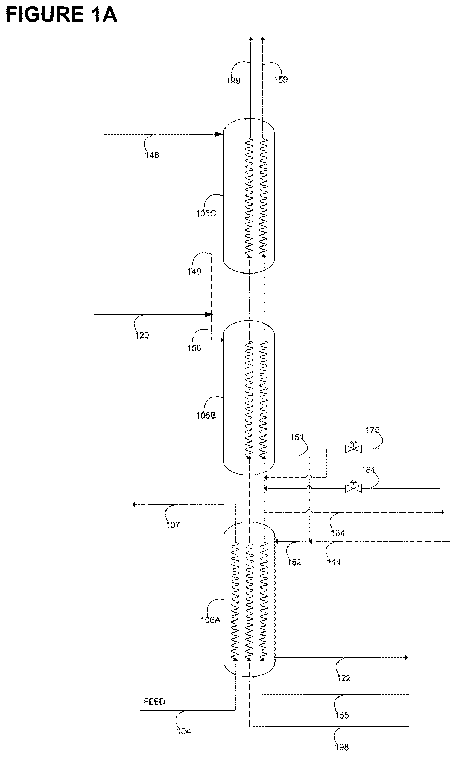 Patent US12366408 Figure 2 – Open loop liquefaction process with NGL recovery