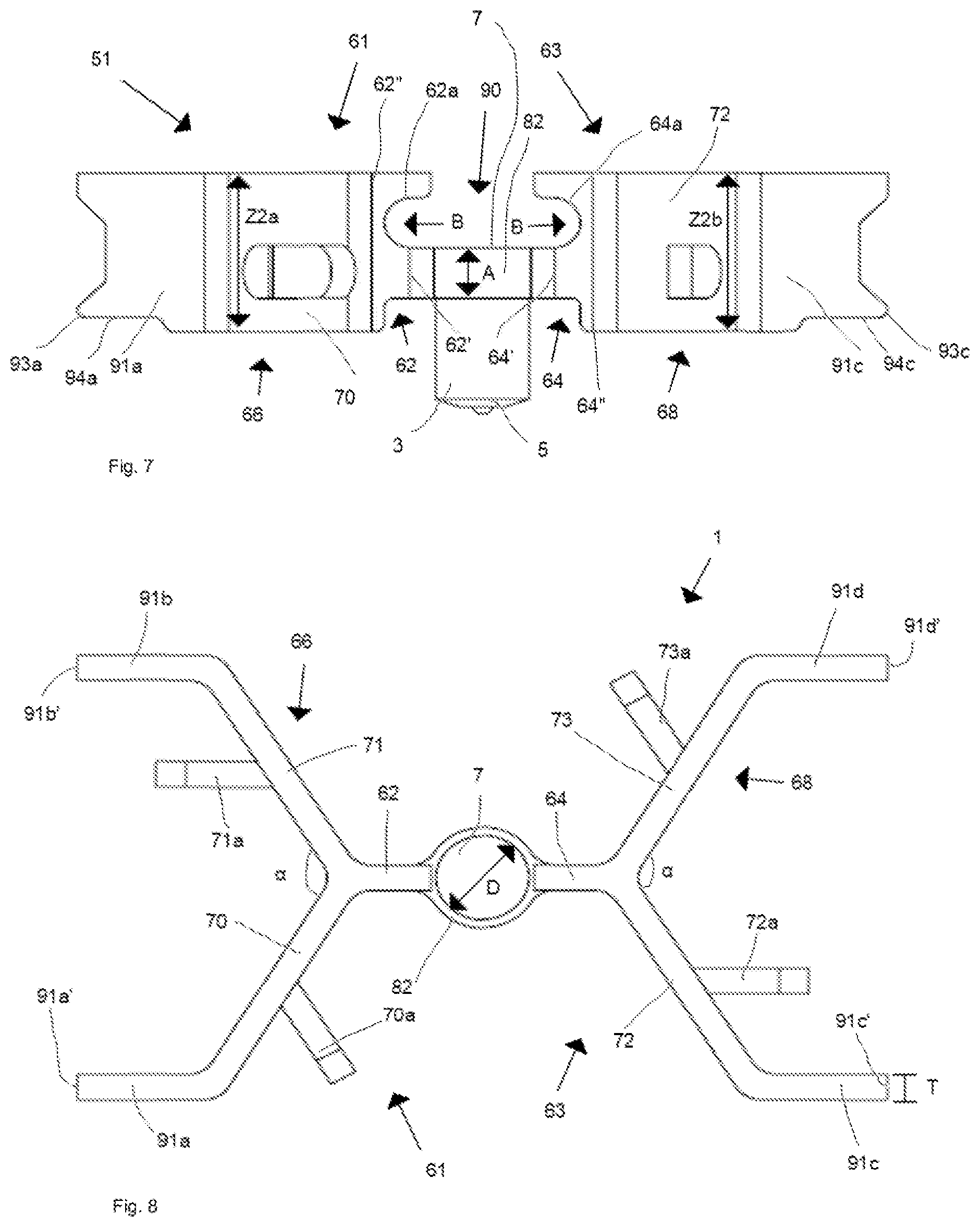 Patent US12366411 Figure 4 – Refractory anchor