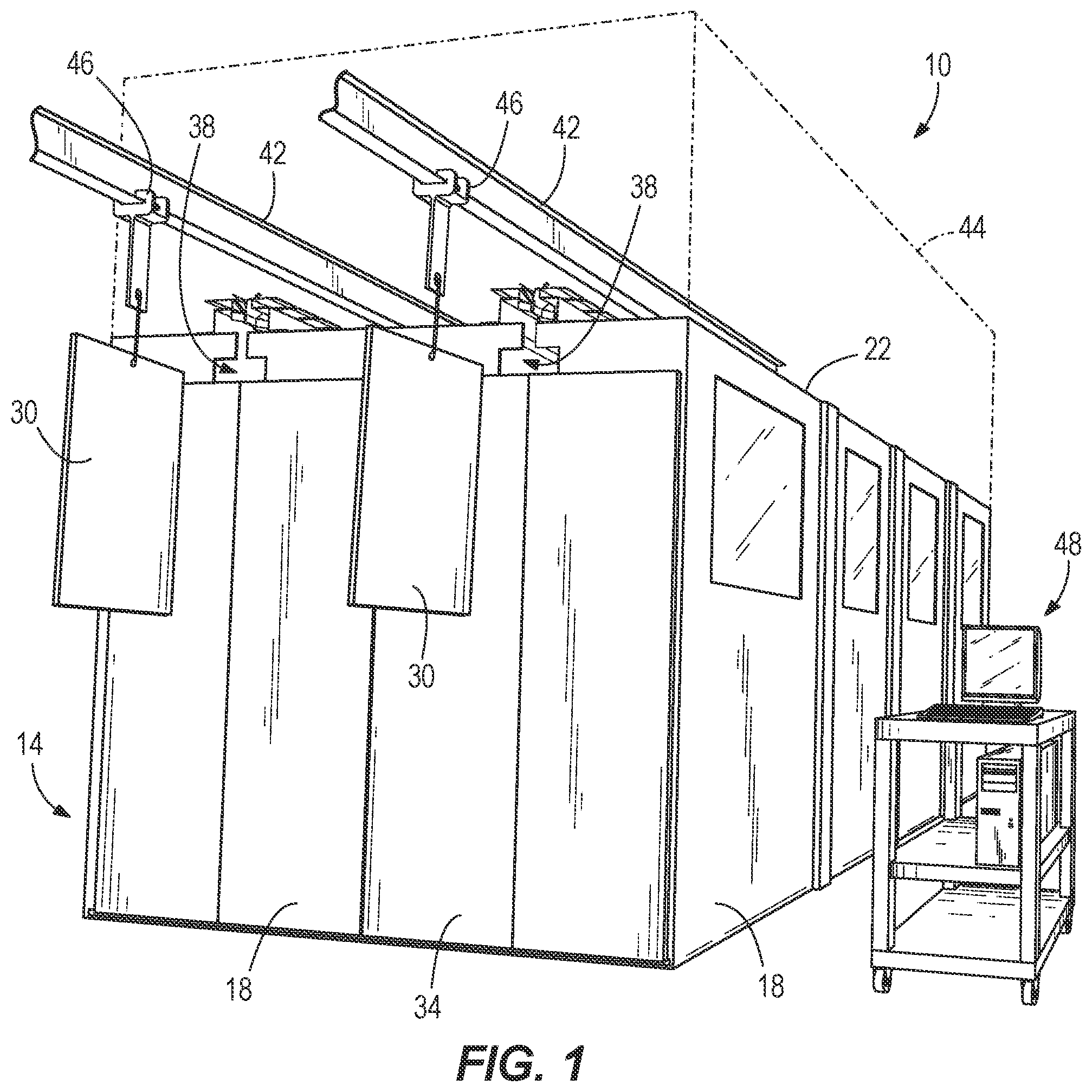 Patent US12366413 Figure 1 – Oven slot cover