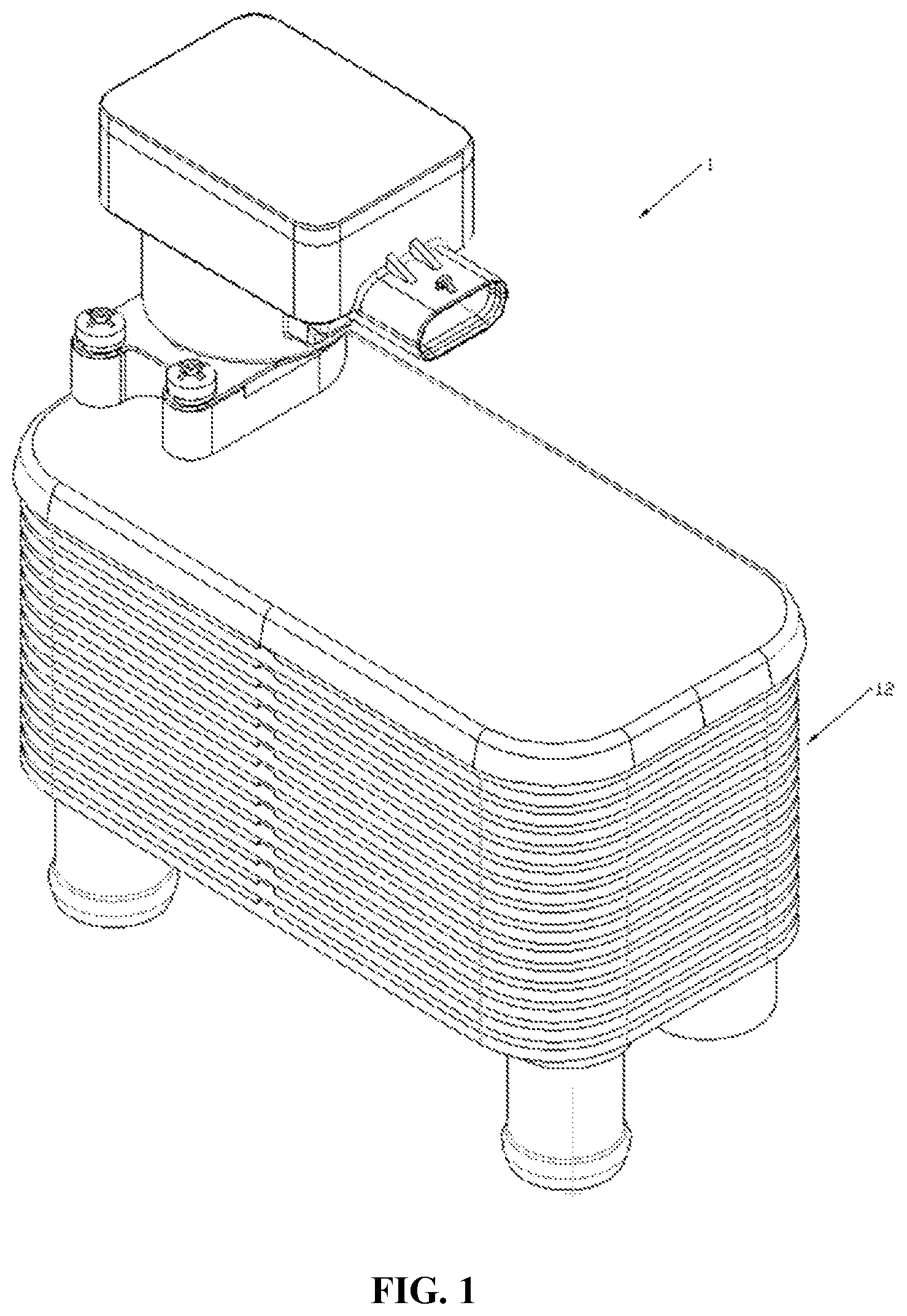 Patent US12366417 — Heat exchange device — Figure 1