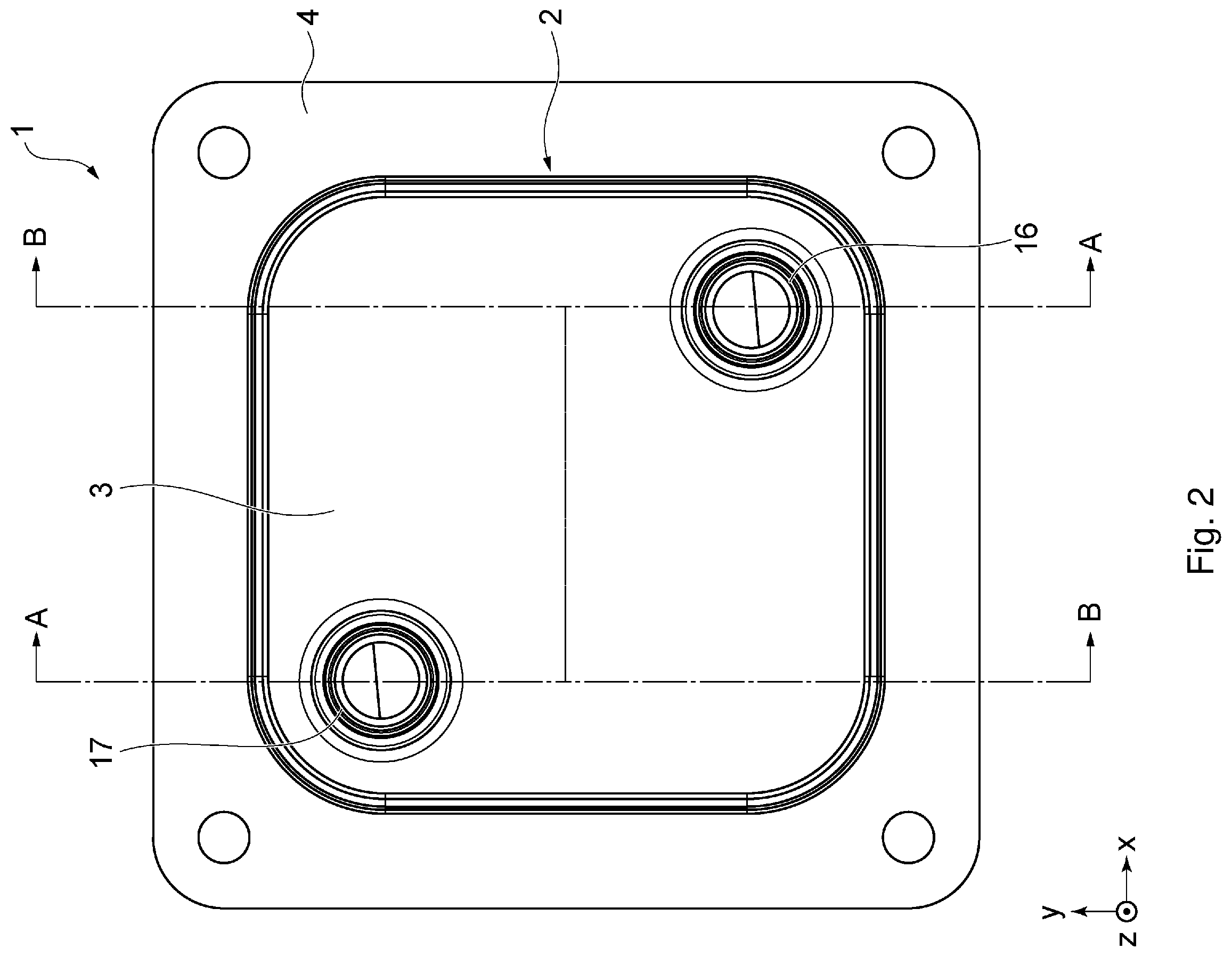 Patent US12366418 Figure 2 – Heat exchanger