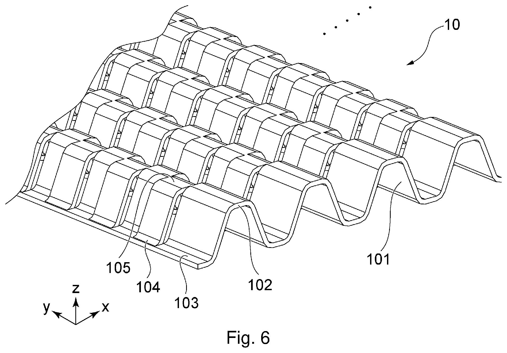 Patent US12366418 Figure 6 – Heat exchanger