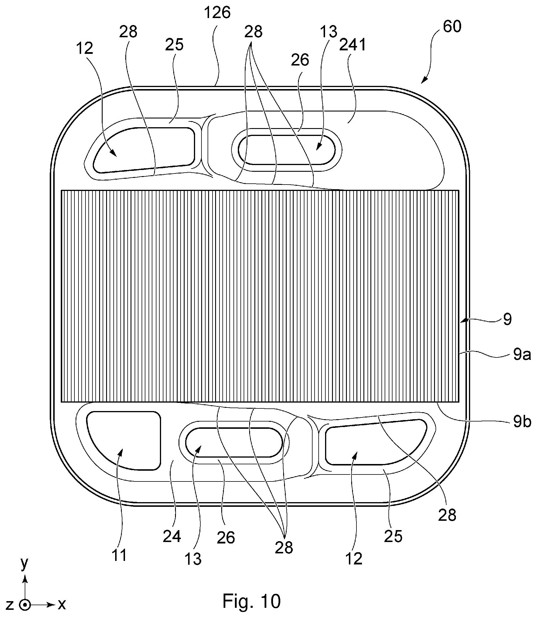 Patent US12366418 Figure 10 – Heat exchanger