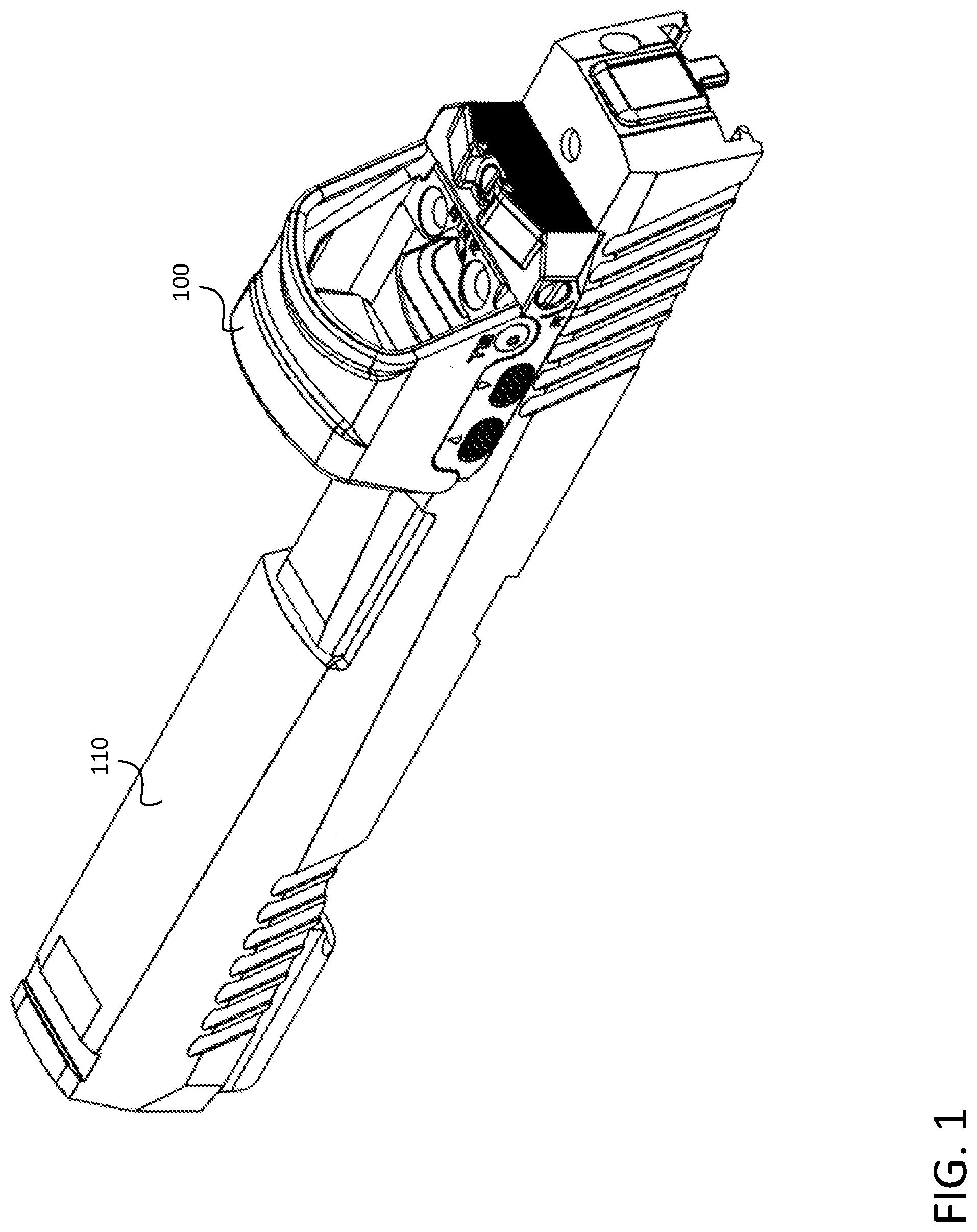 Patent US12366424 Figure 1 – Firearm sight having lifetime round counter