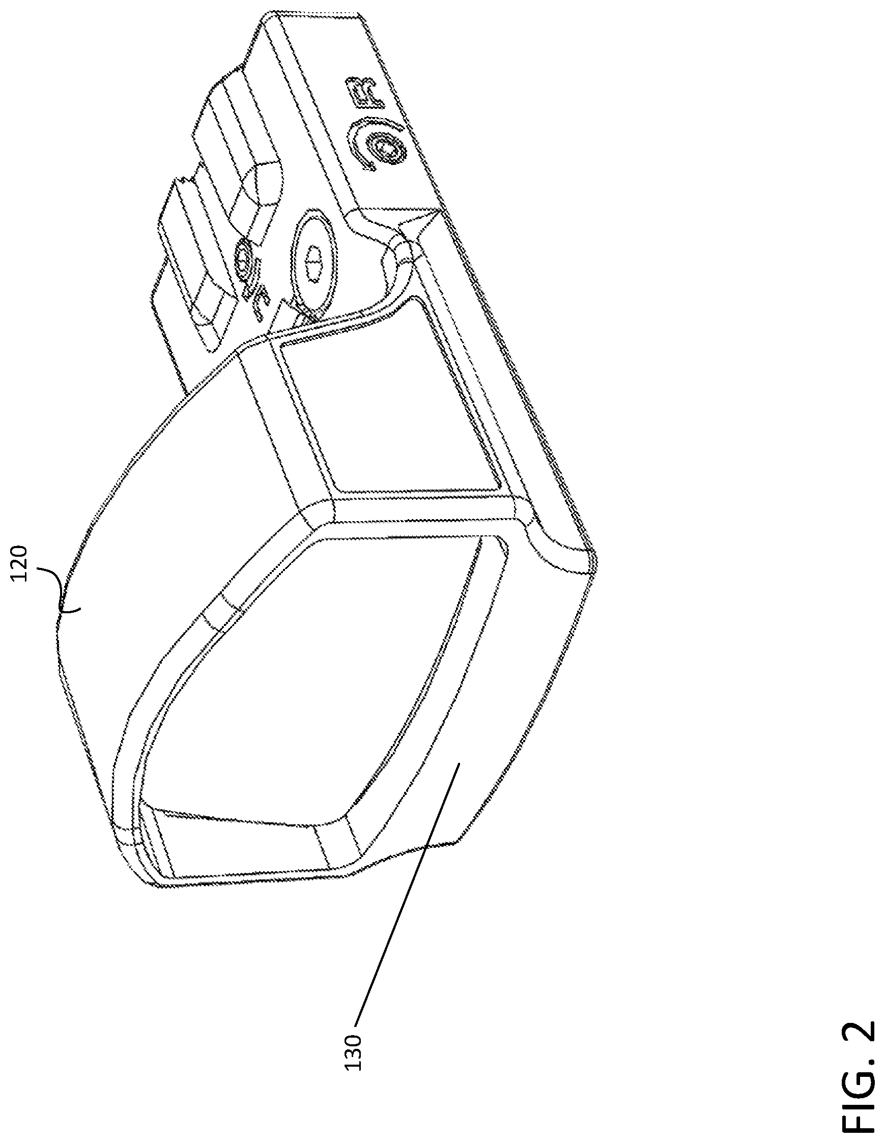 Patent US12366424 Figure 2 – Firearm sight having lifetime round counter