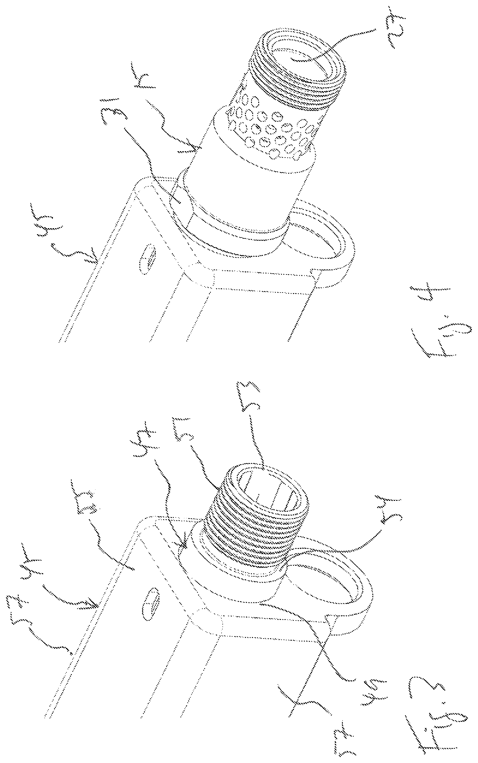Patent US12366425 Figure 2 – Muzzle-mounted devices