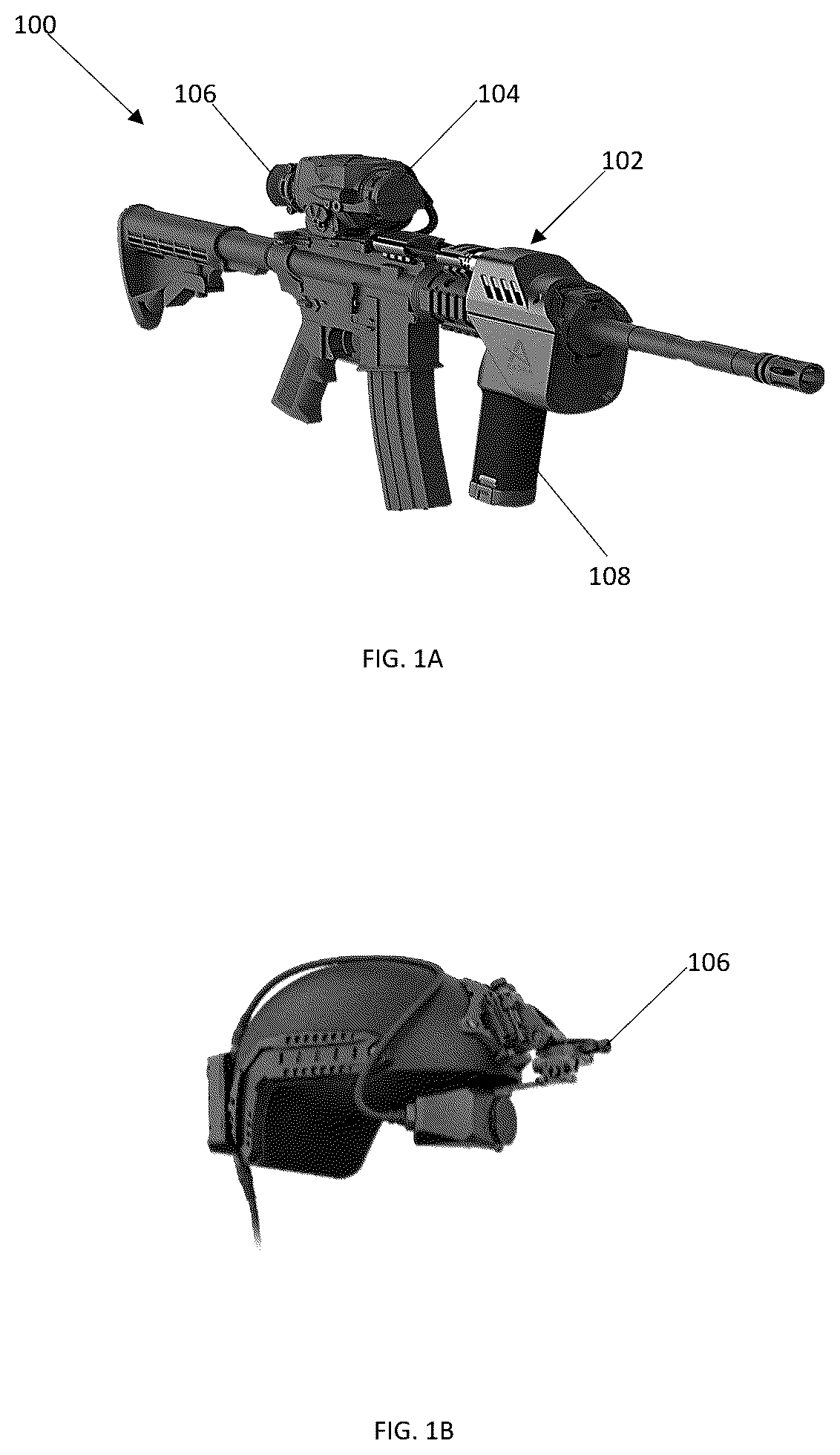 Patent US12366431 Figure 1 – Modular combat system and method