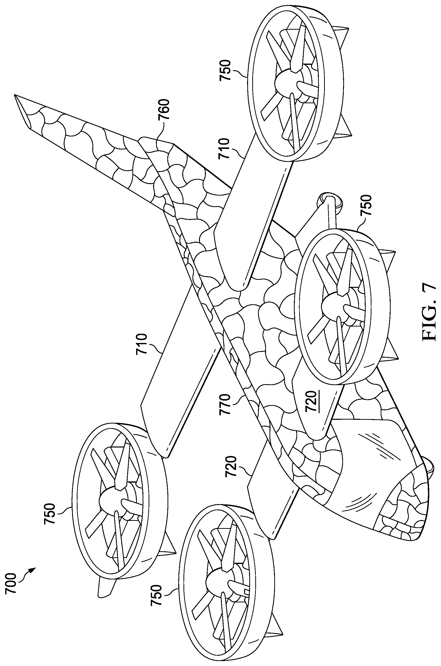 Patent US12366432 Figure 5 – Active aircraft visual cloaking system