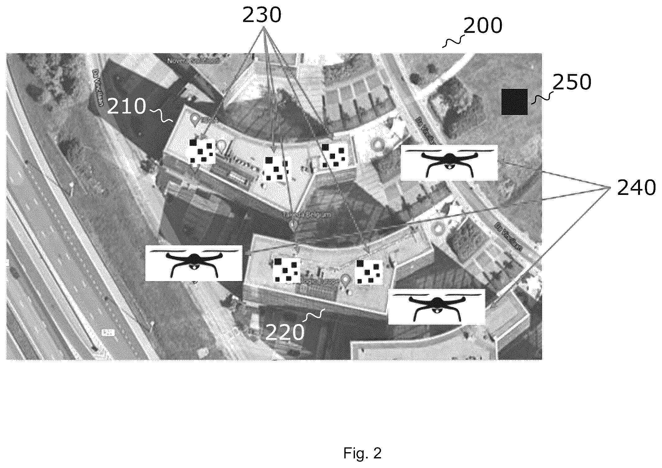 Patent US12366434 Figure 2 – Apparatus and method for defending a predetermined area from an autonomously moving unmanned aerial vehicle
