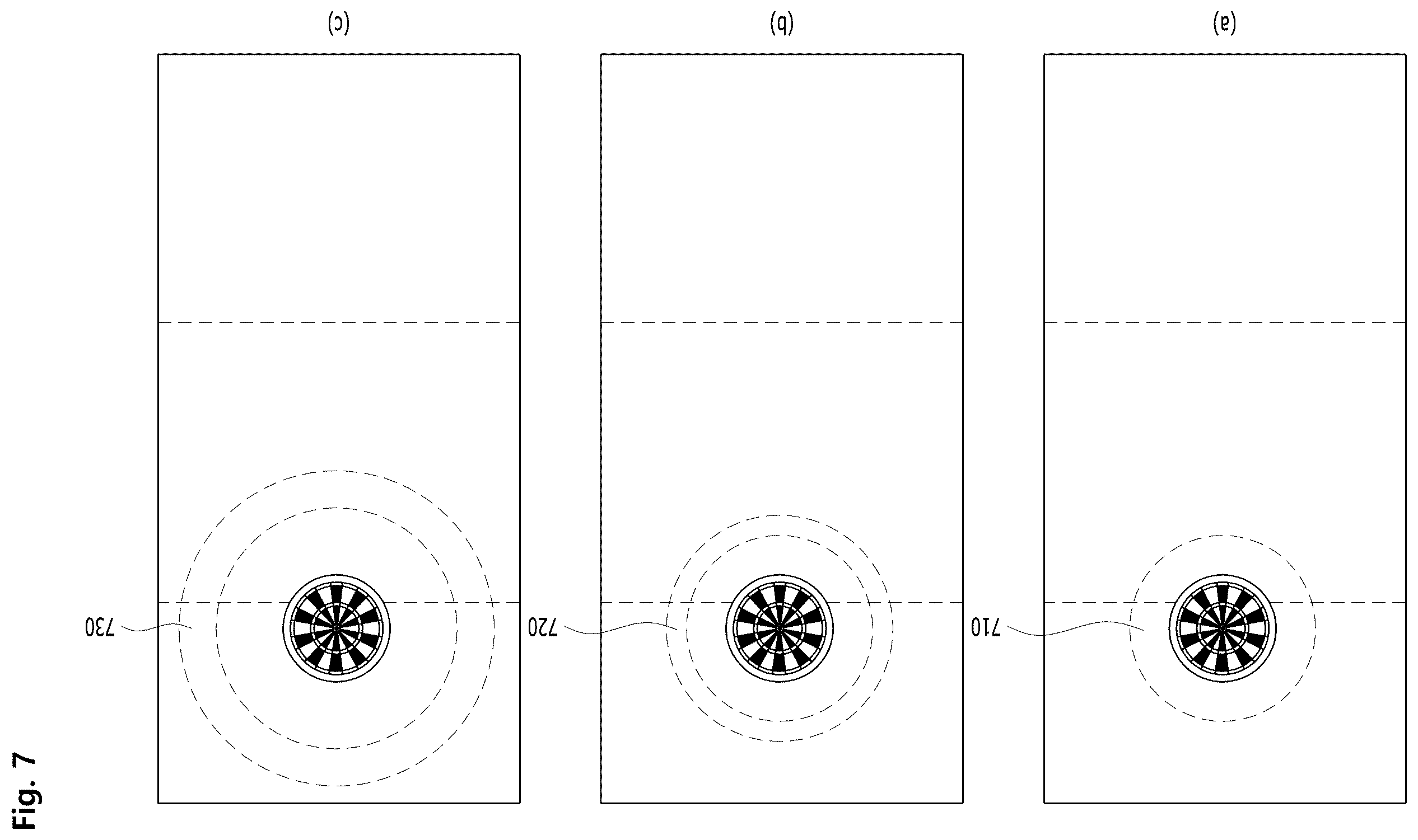 Patent US12366435 Figure 7 – Dart game apparatus and dart game system comprising illumination unit