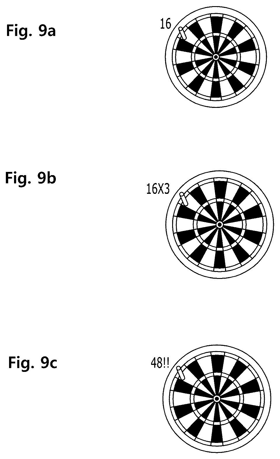 Patent US12366435 Figure 9 – Dart game apparatus and dart game system comprising illumination unit