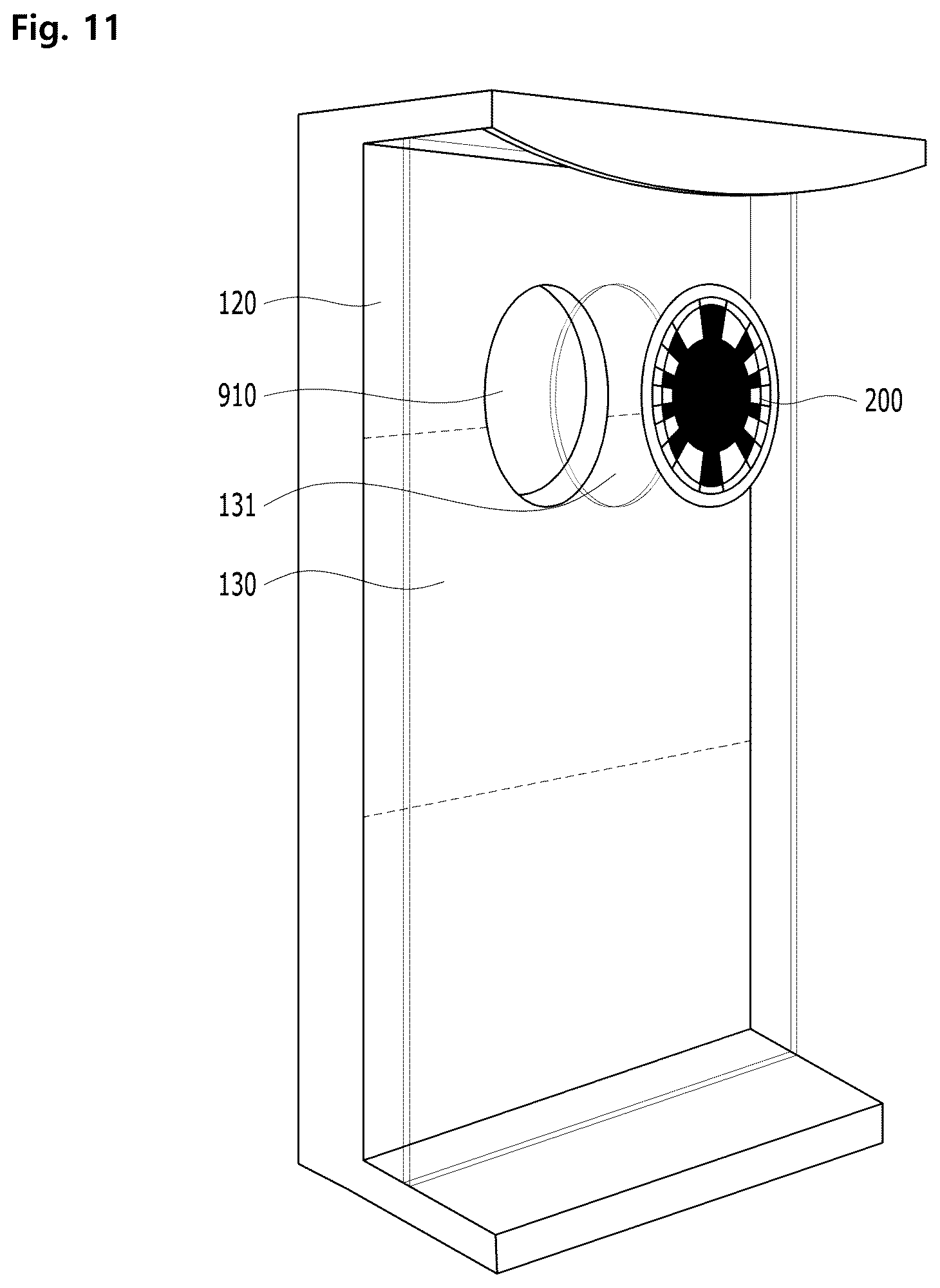 Patent US12366435 Figure 11 – Dart game apparatus and dart game system comprising illumination unit