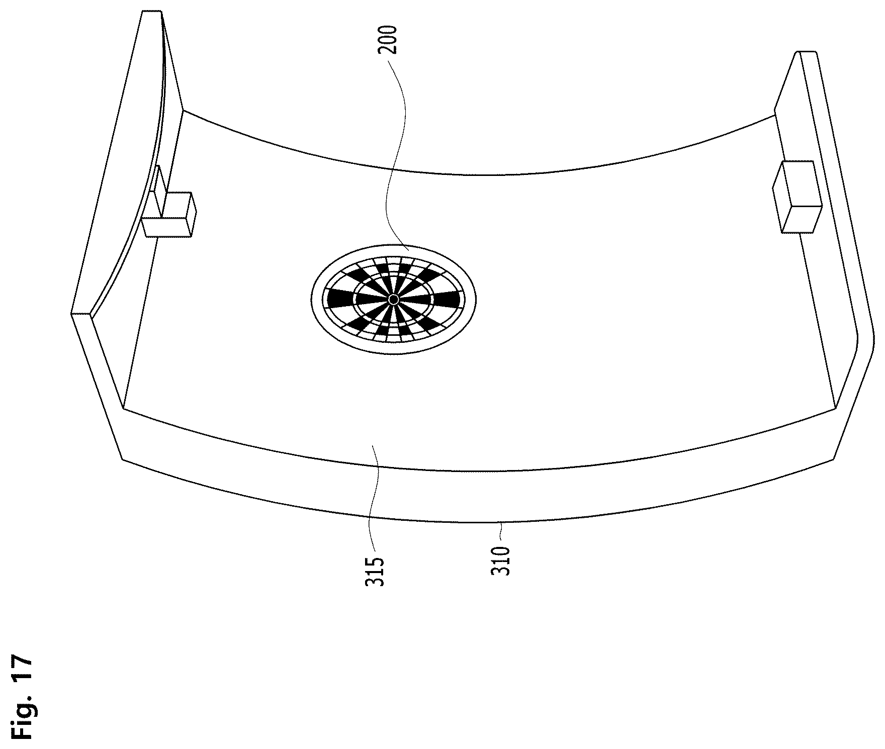 Patent US12366435 Figure 17 – Dart game apparatus and dart game system comprising illumination unit