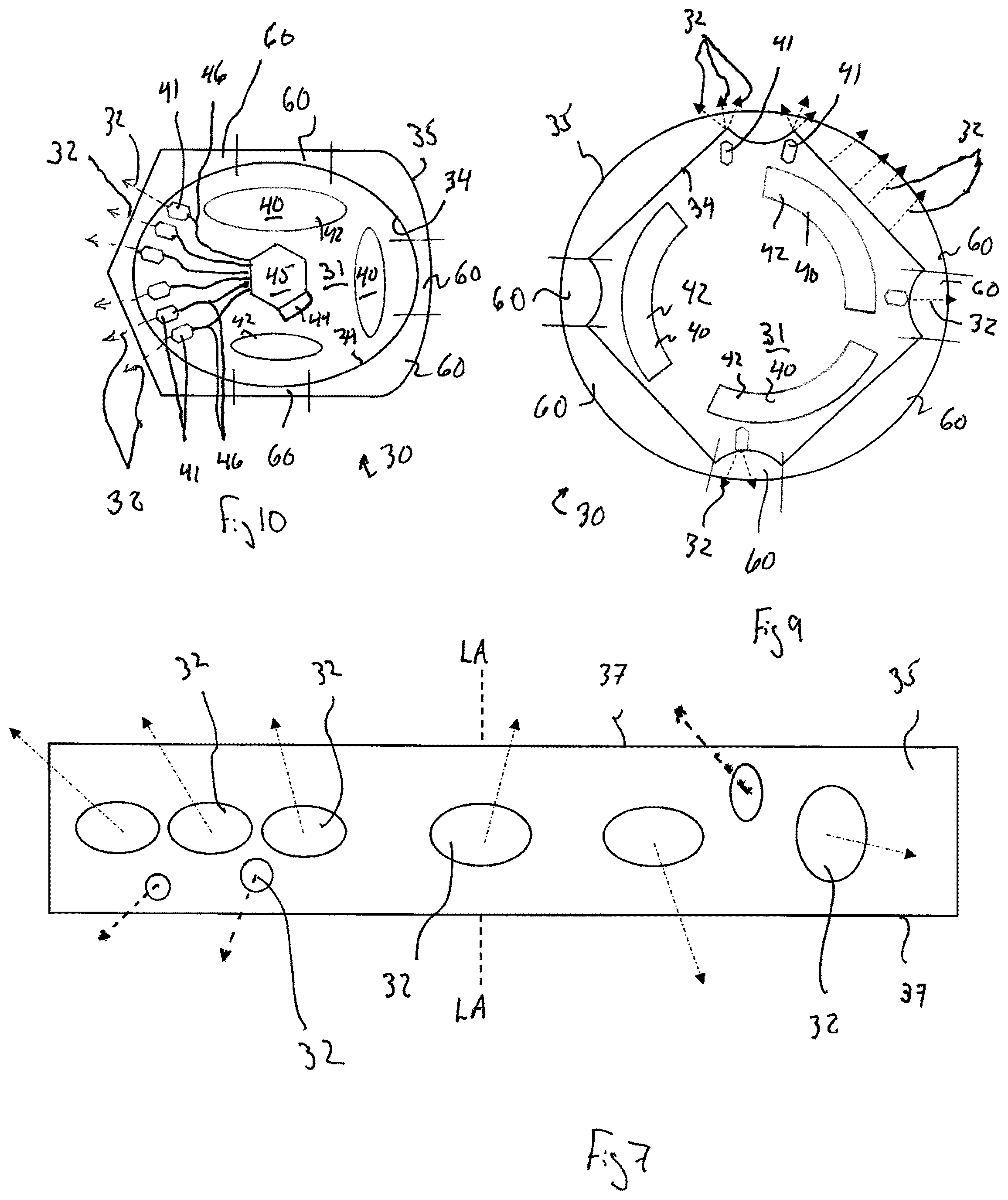 Patent US12366436 Figure 8 – Nonfragmentation multiple vector munition