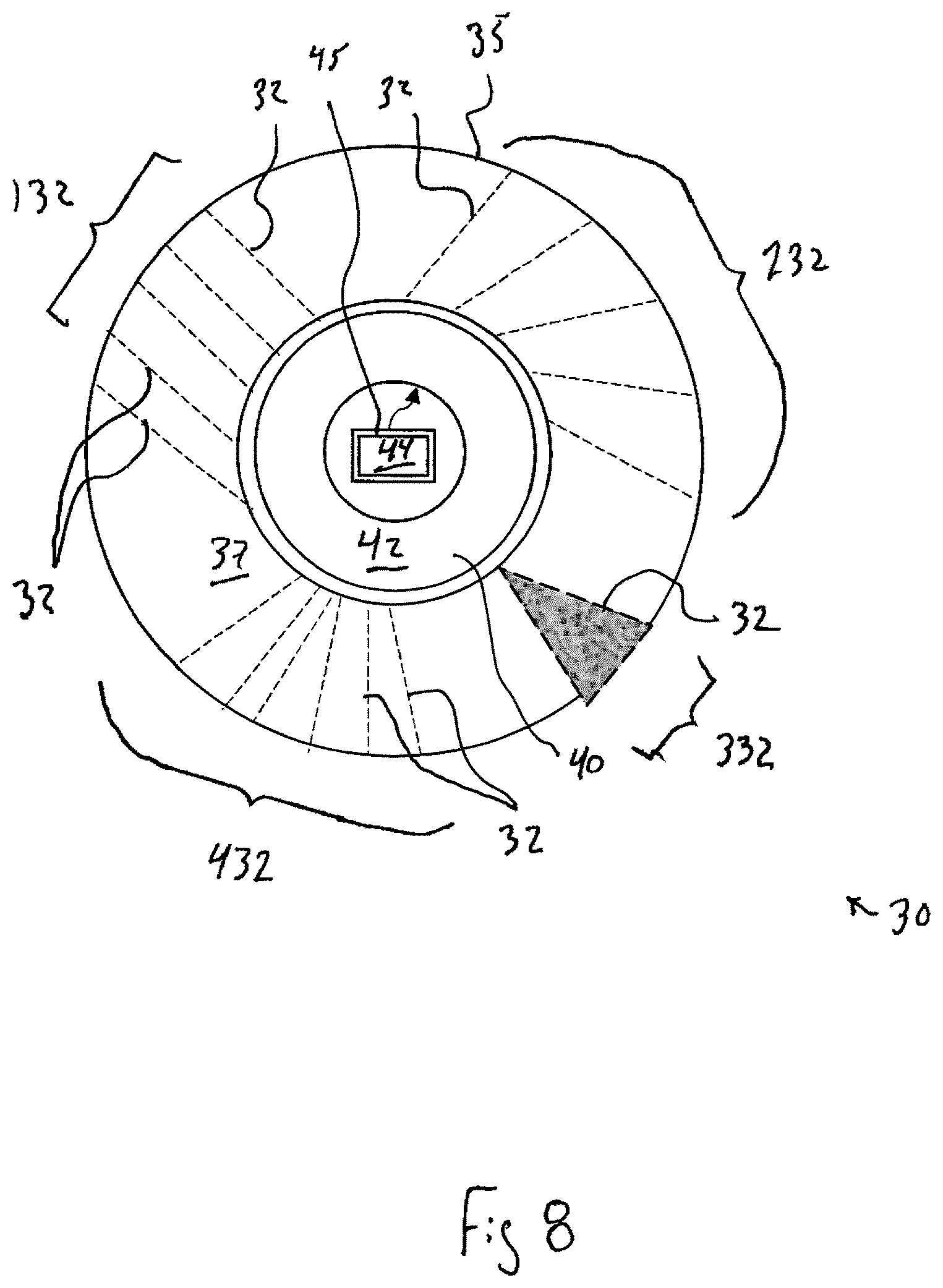 Patent US12366436 Figure 9 – Nonfragmentation multiple vector munition