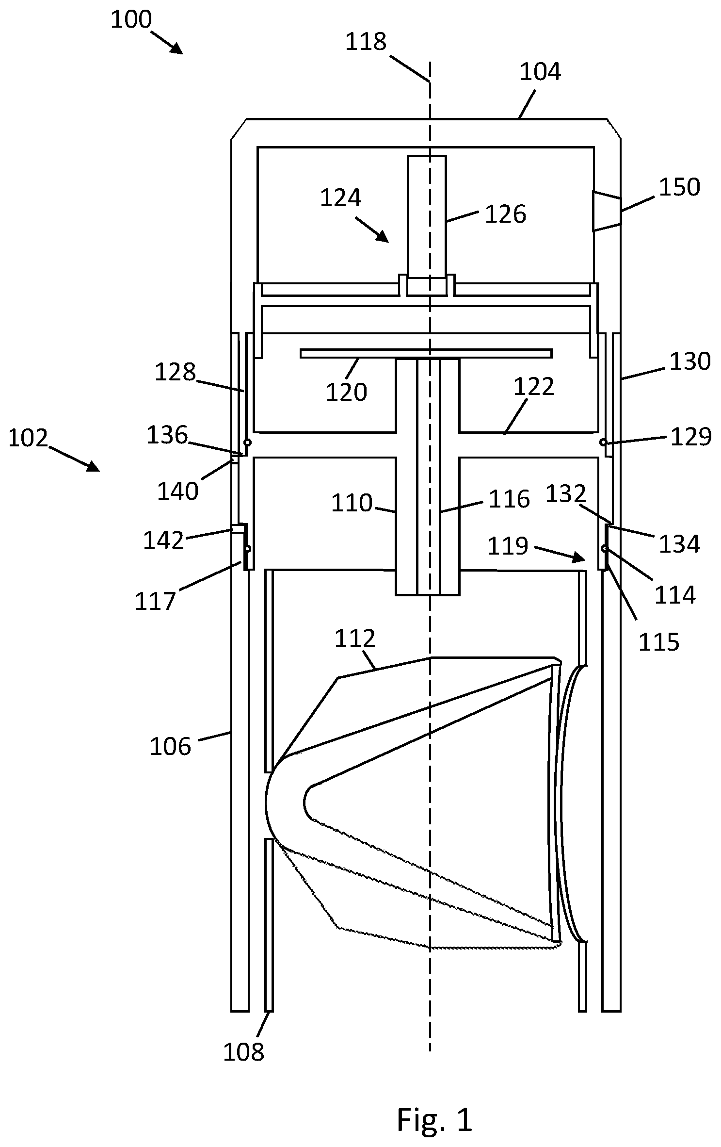 Patent US12366437 Figure 1 – Transportable perforation tool