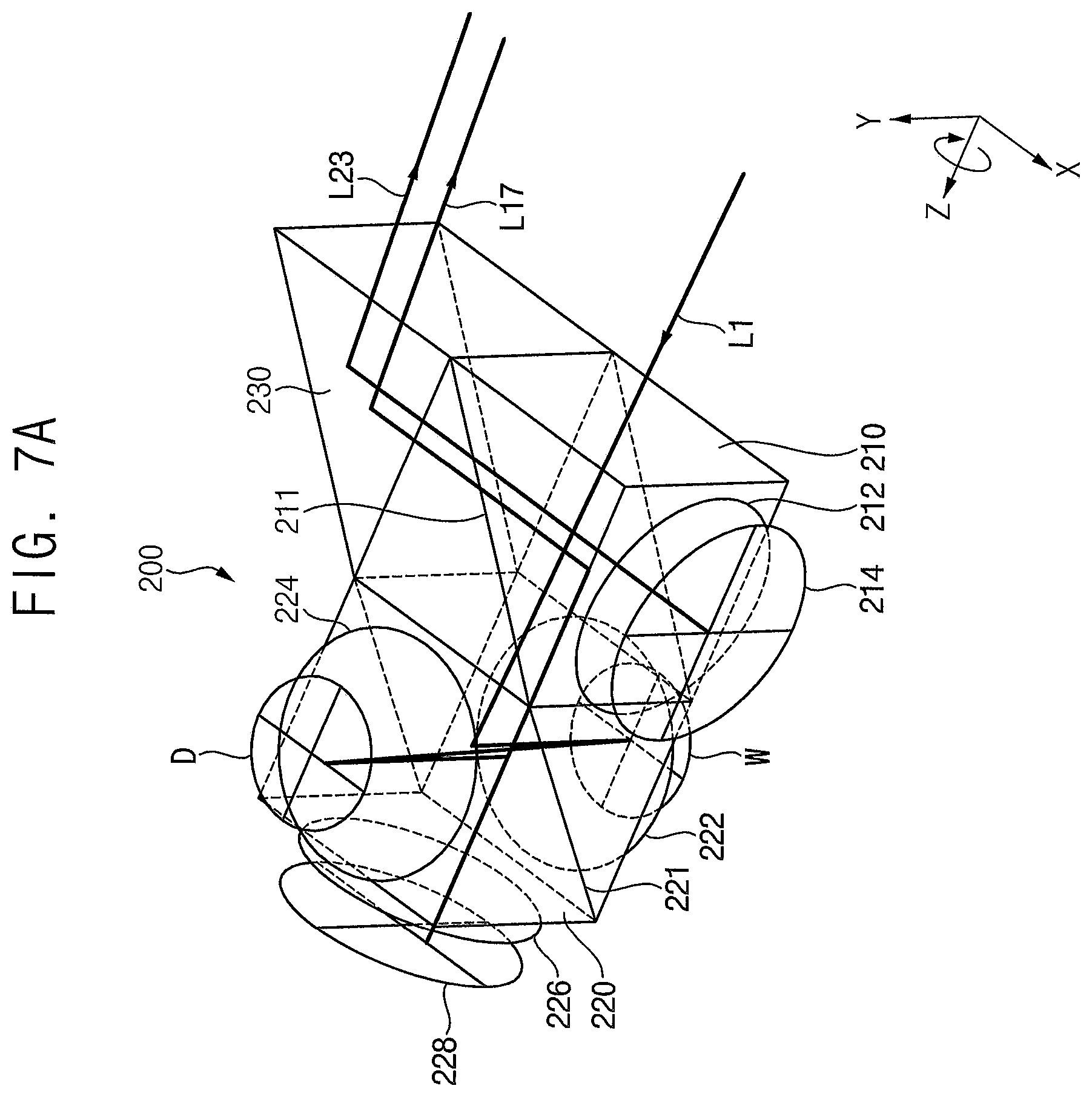 Patent US12366444 Figure 7 – Optical assembly for parallelism measurement, optical apparatus including the same, die bonding system and die bonding method using the same