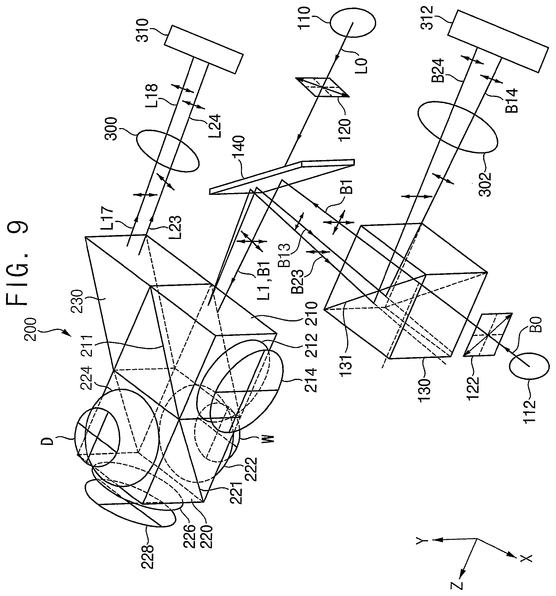 Patent US12366444 Figure 11 – Optical assembly for parallelism measurement, optical apparatus including the same, die bonding system and die bonding method using the same