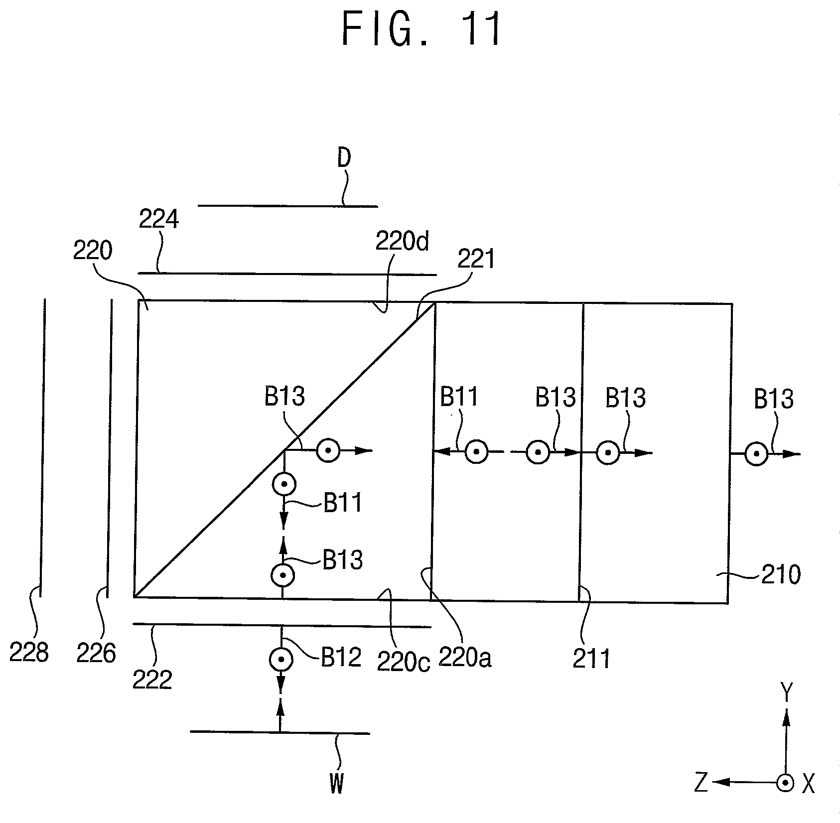 Patent US12366444 Figure 13 – Optical assembly for parallelism measurement, optical apparatus including the same, die bonding system and die bonding method using the same