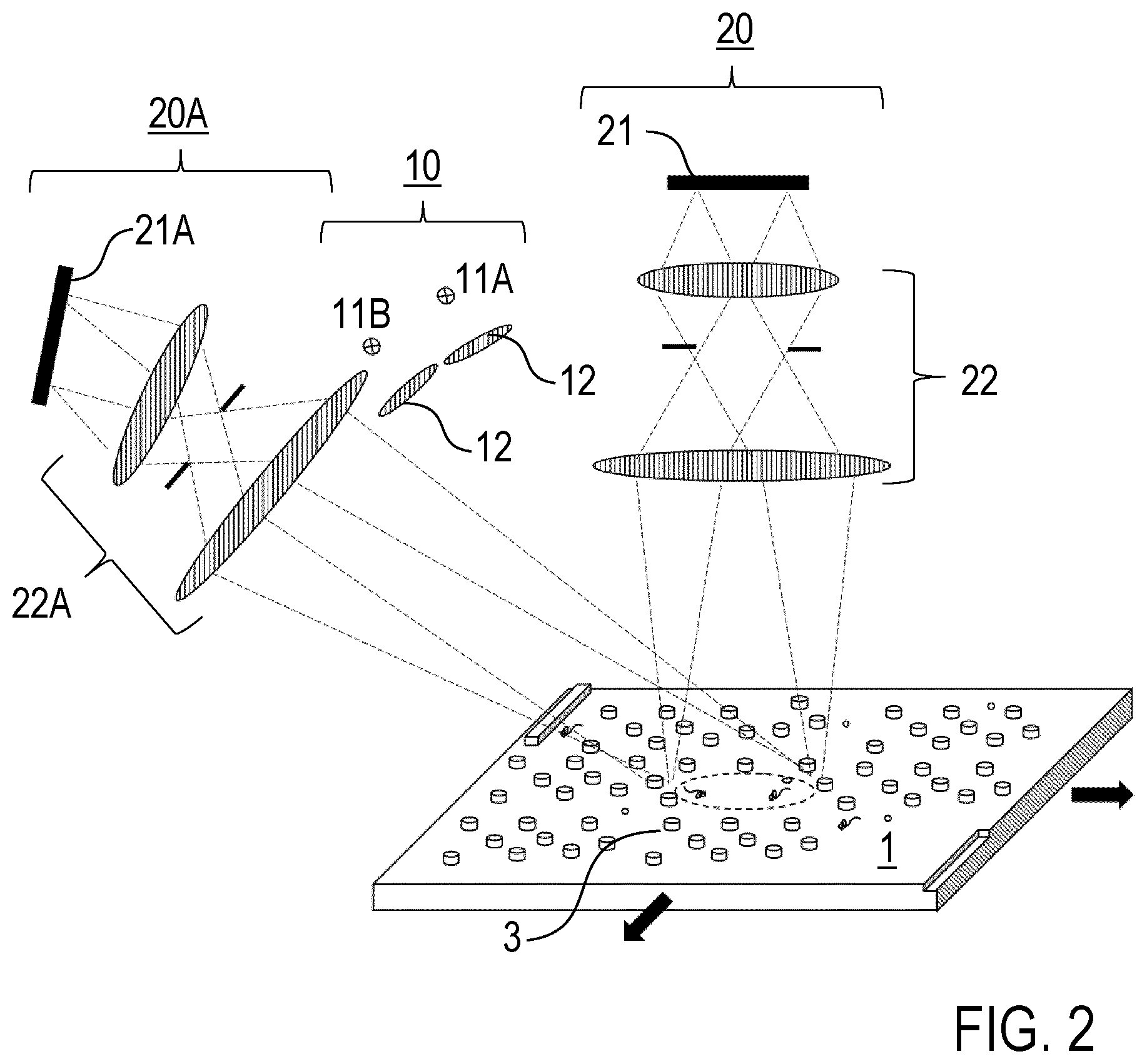 Patent US12366445 Figure 2 – Measuring apparatus and method for roughness and/or defect measurement on a surface