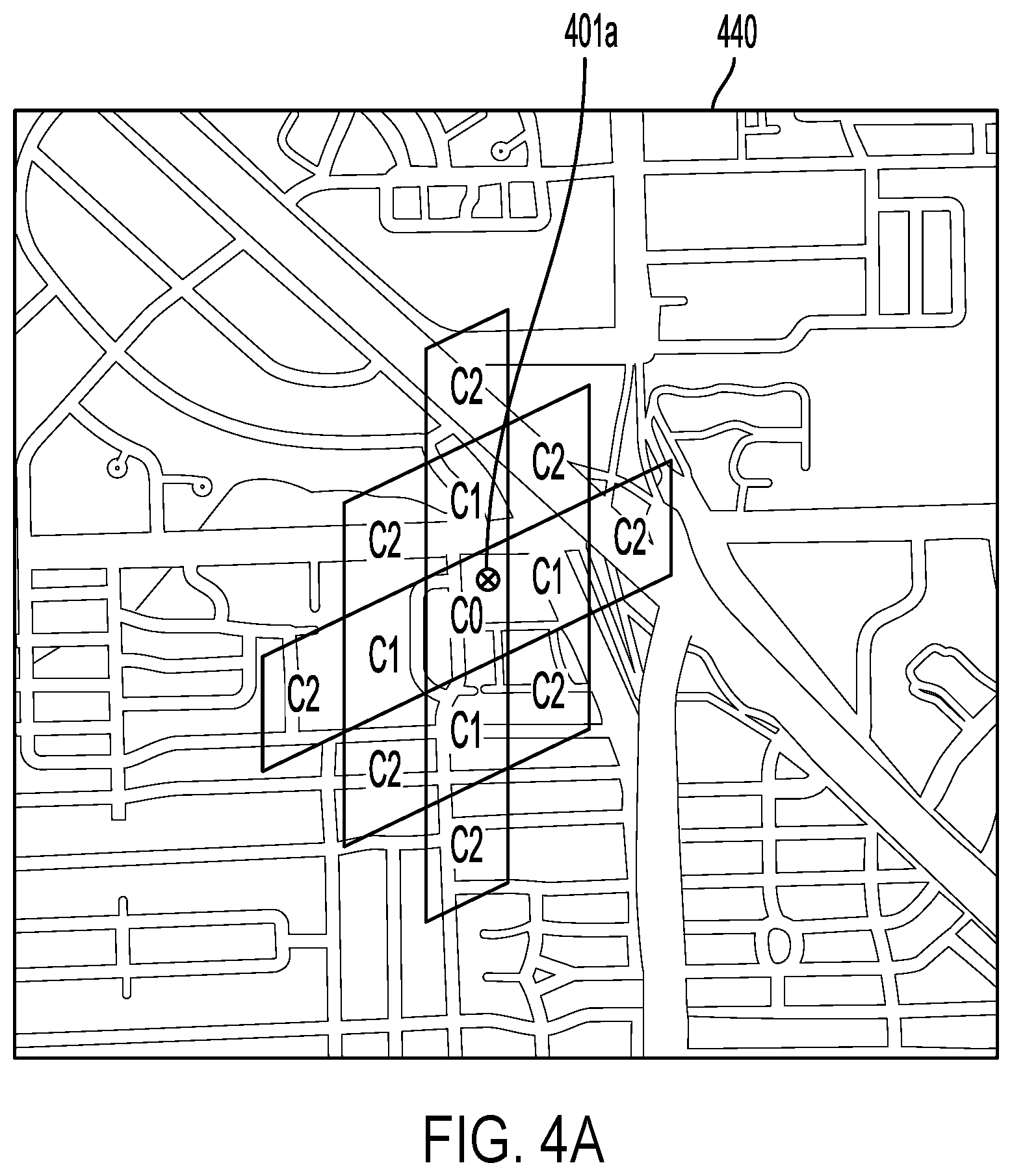 Patent US12366453 Figure 4 – Systems and methods for determining map matched locations on a client device