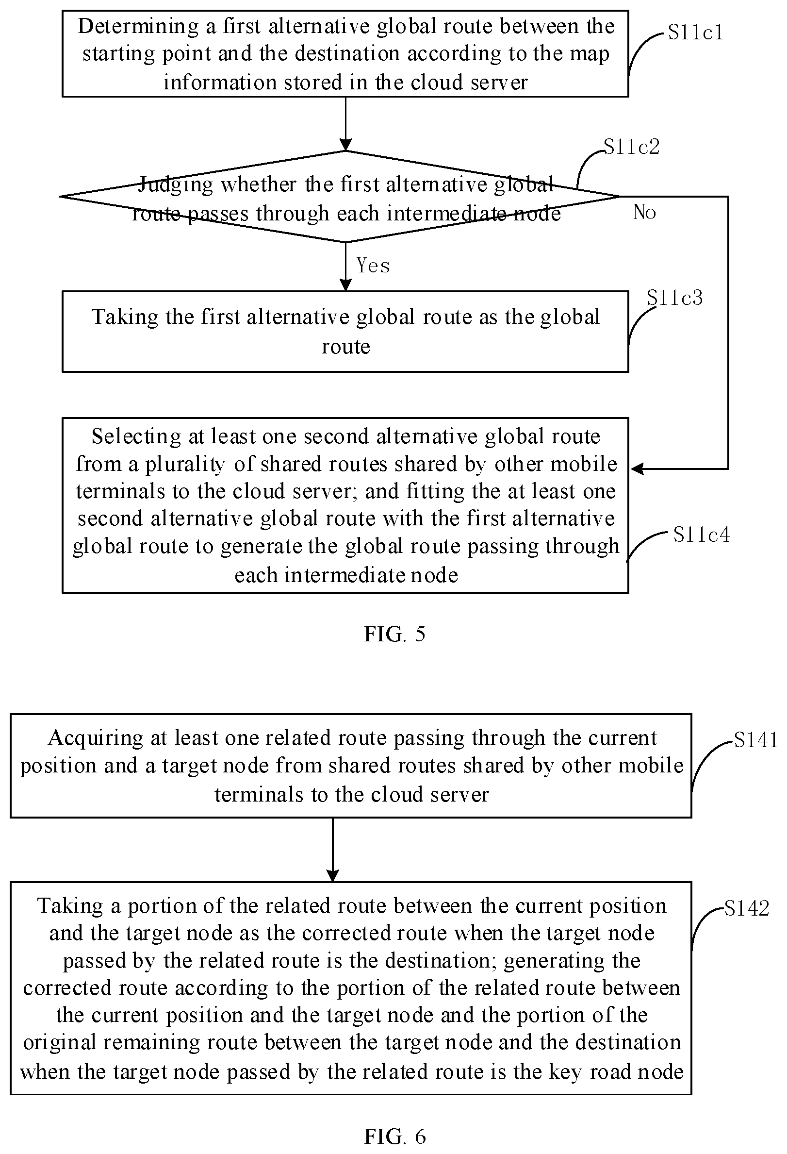 Patent US12366454 Figure 4 – Navigation method and system, cloud server, mobile terminal, electronic device and medium