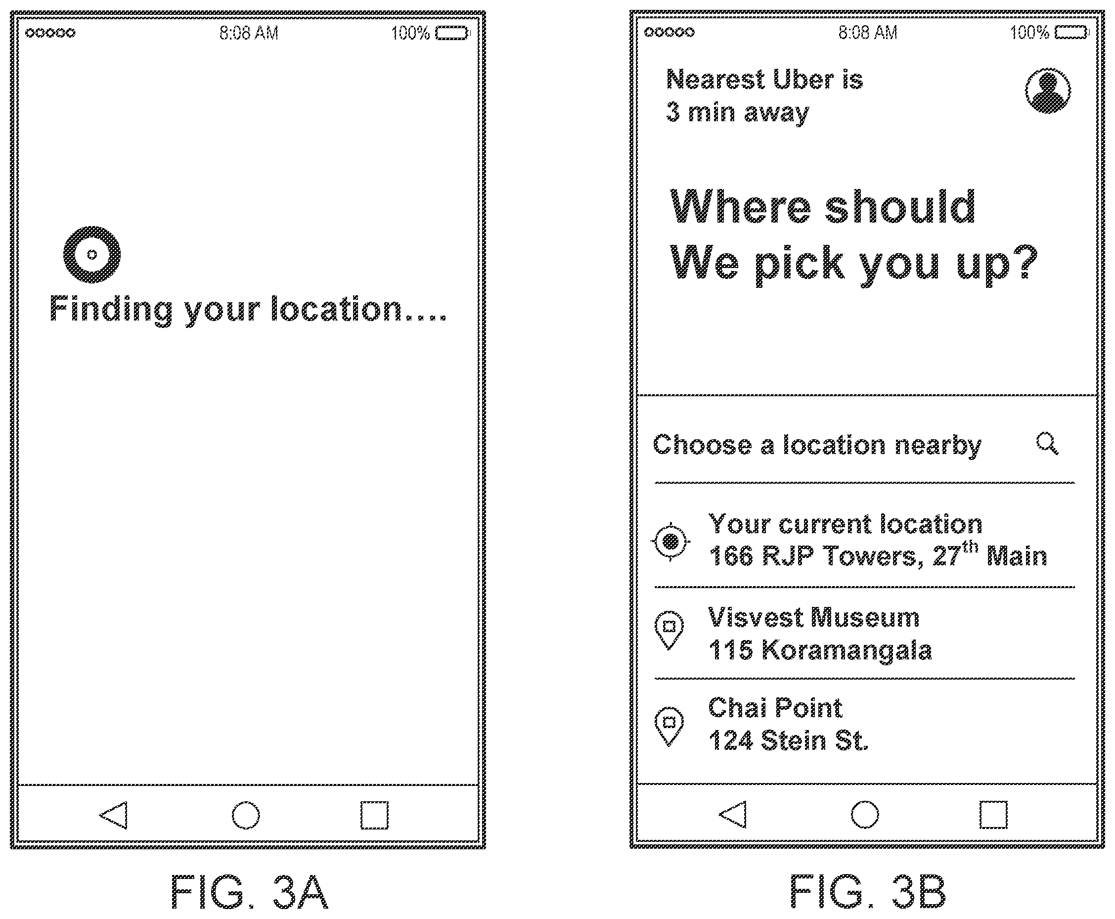 Patent US12366457 Figure 3 – Point of interest based pickup coordination system