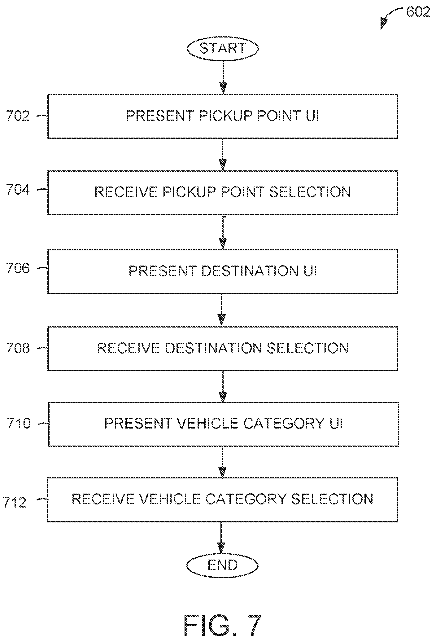 Patent US12366457 Figure 14 – Point of interest based pickup coordination system