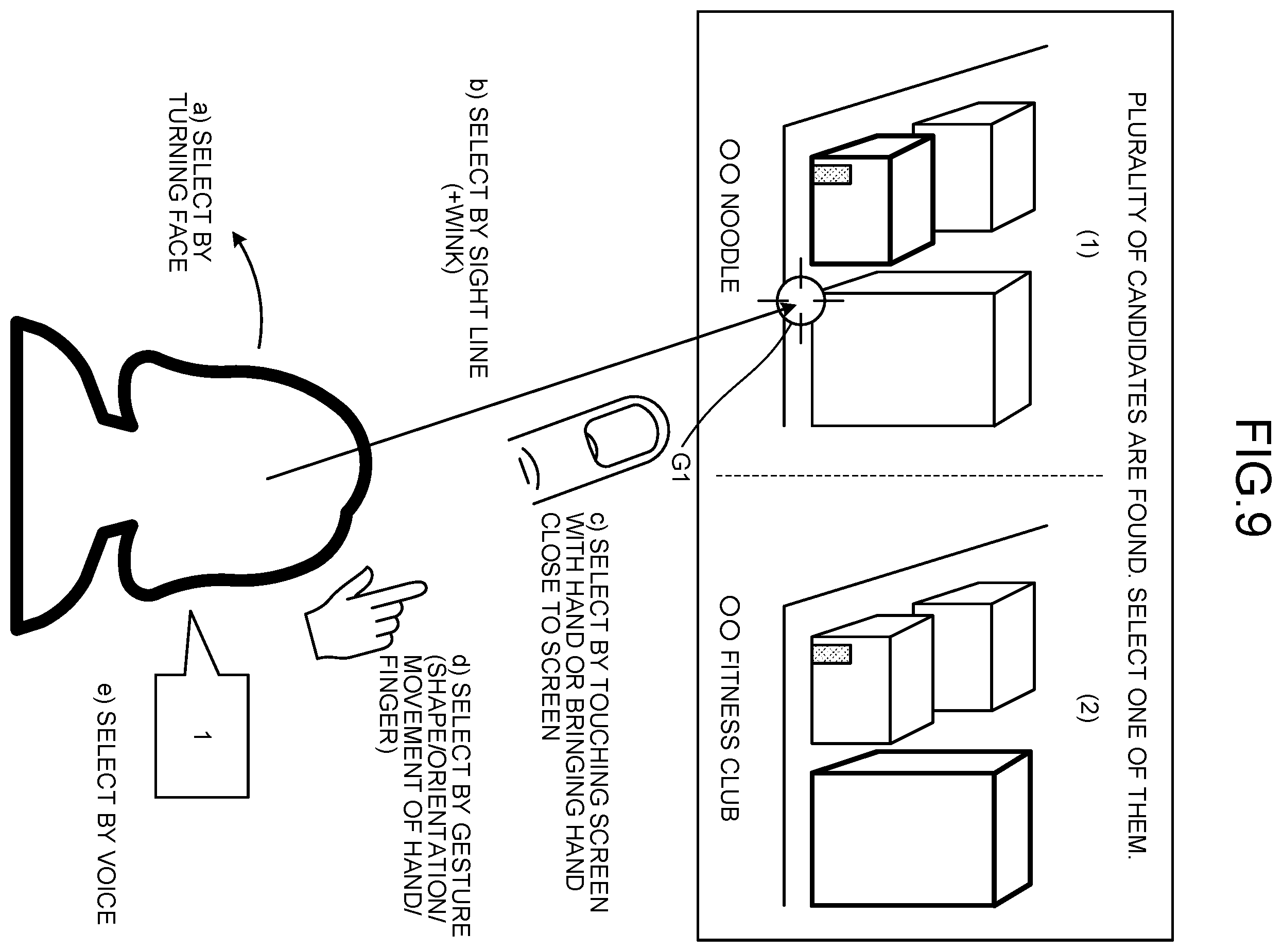 Patent US12366458 Figure 9 – Information presentation method, information presentation system, and computer-readable medium