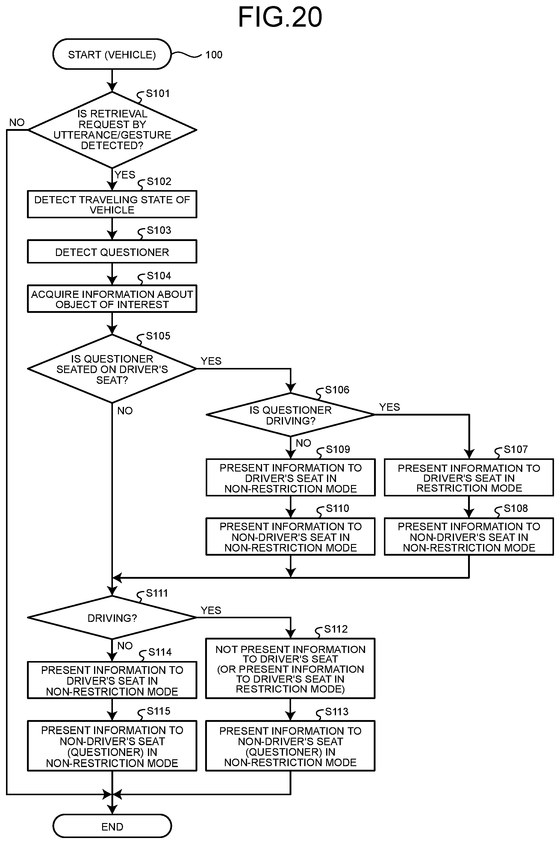 Patent US12366458 Figure 19 – Information presentation method, information presentation system, and computer-readable medium