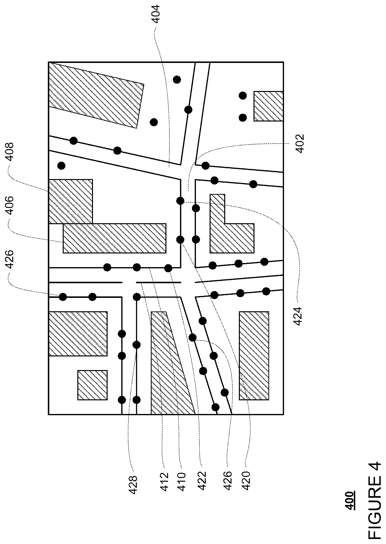 Patent US12366461 Figure 4 – Inconvenience for passenger pickups and drop offs for autonomous vehicles