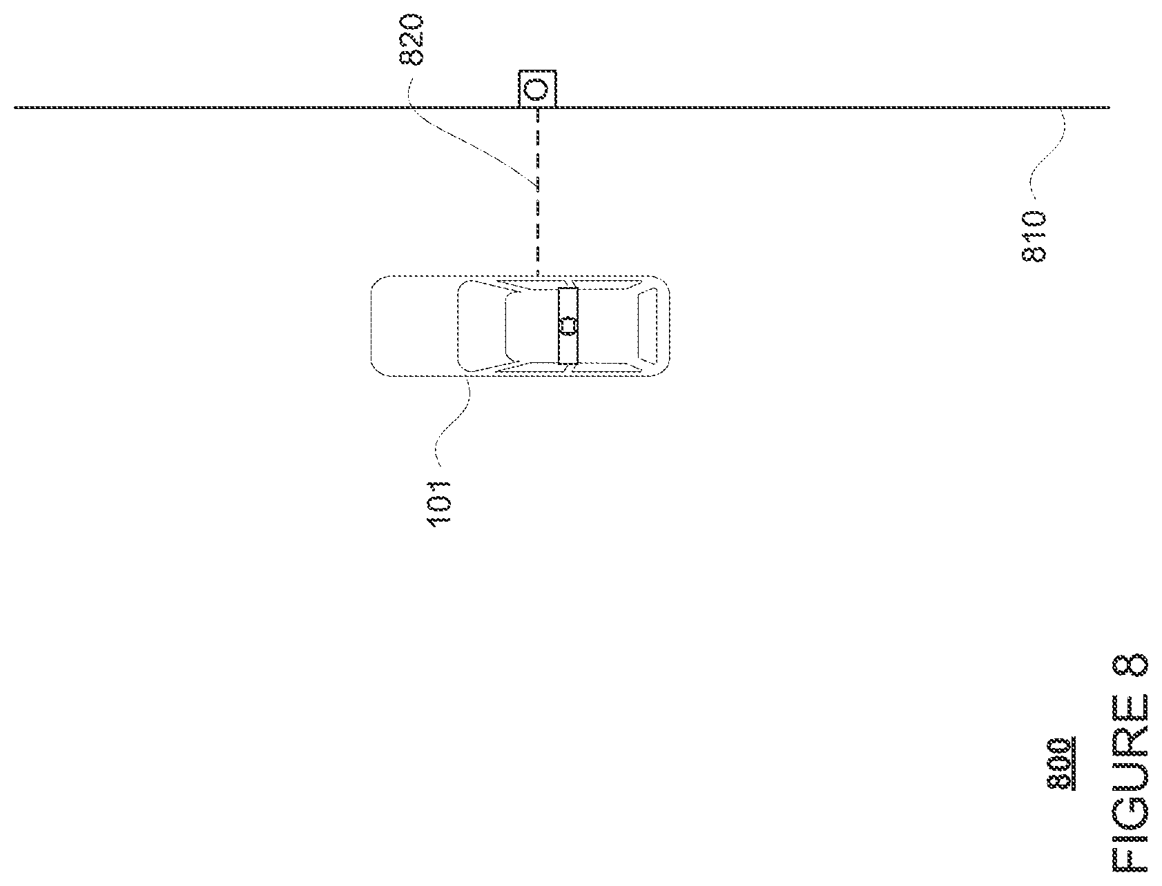 Patent US12366461 Figure 8 – Inconvenience for passenger pickups and drop offs for autonomous vehicles