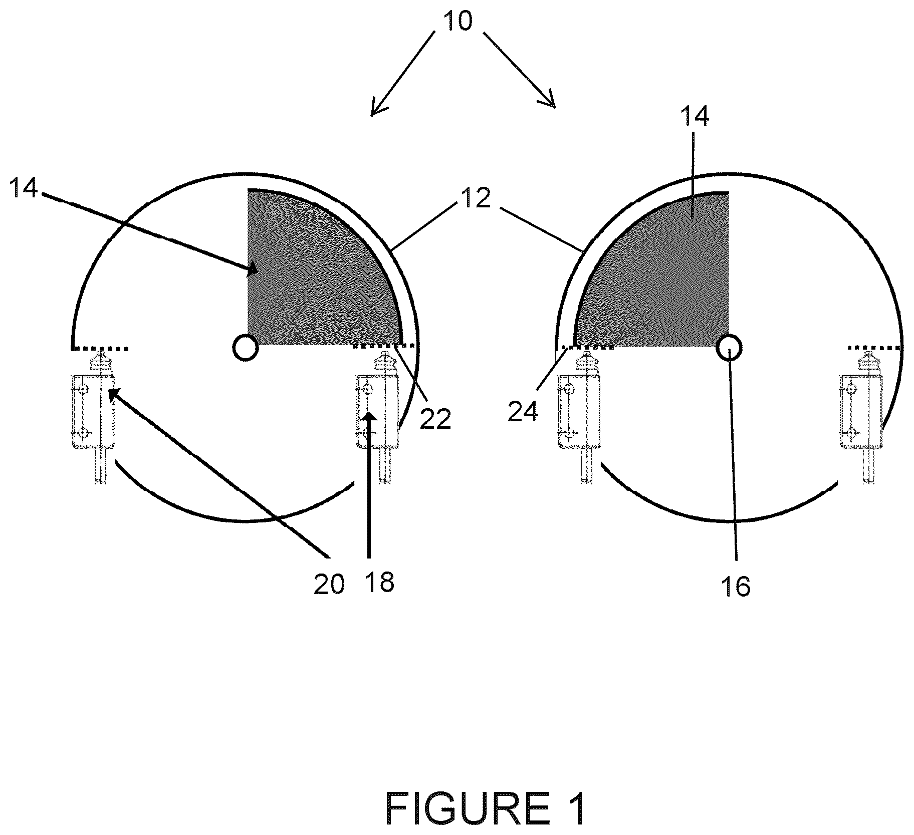Patent US12366466 Figure 1 – Over travel detection device