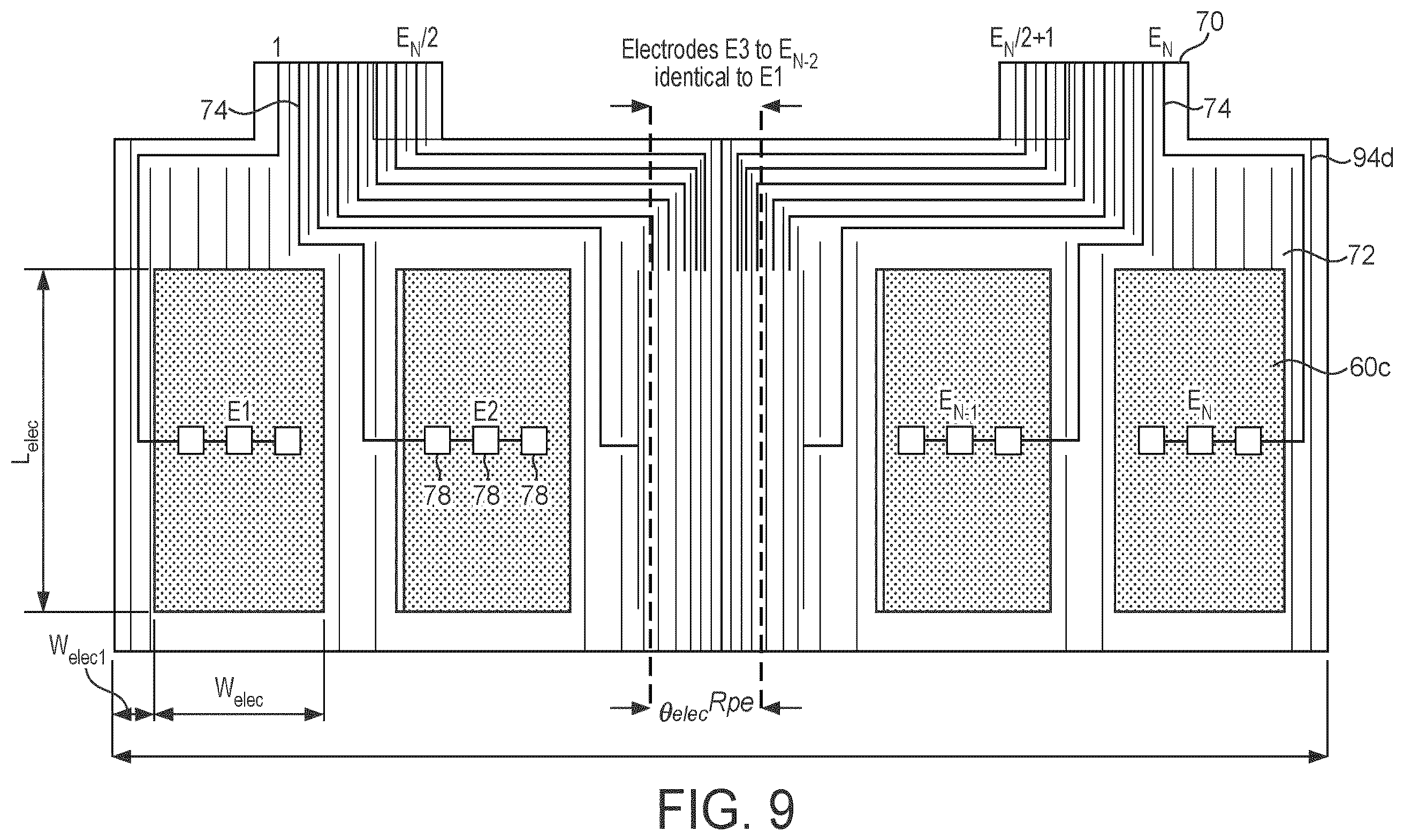 Patent US12366471 Figure 5 – Apparatus for monitoring fluid flow in a pipe using electromagnetic velocity tomography