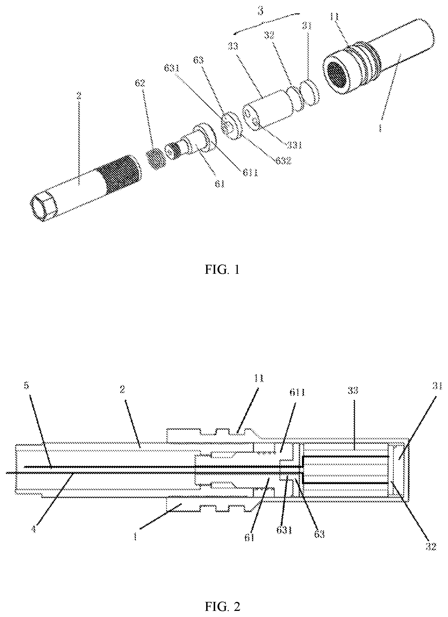 Patent US12366472 — Ultrasonic transducer — Figure 1