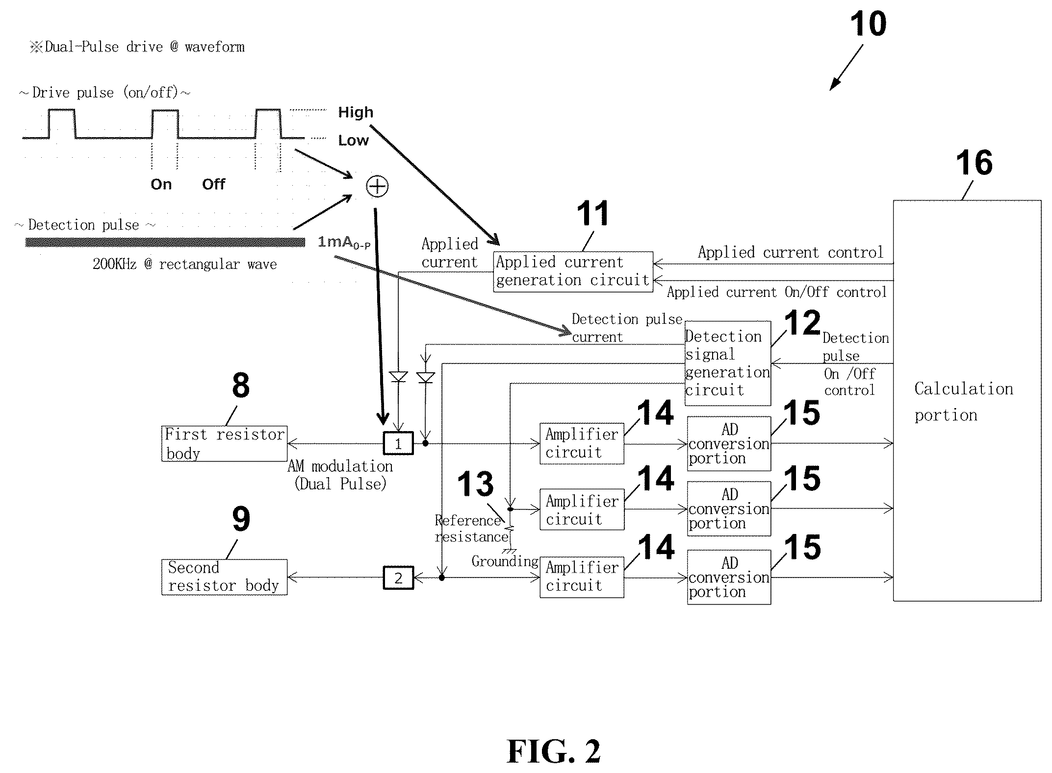 Patent US12366474 Figure 2 – Thermal type flowmeter